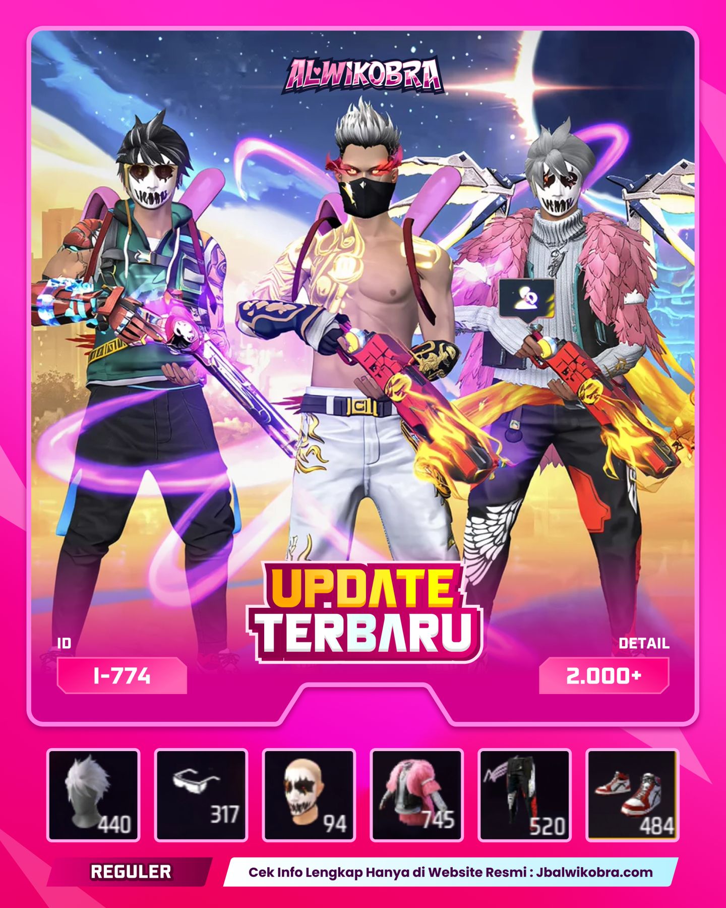 FREE FIRE 774 I