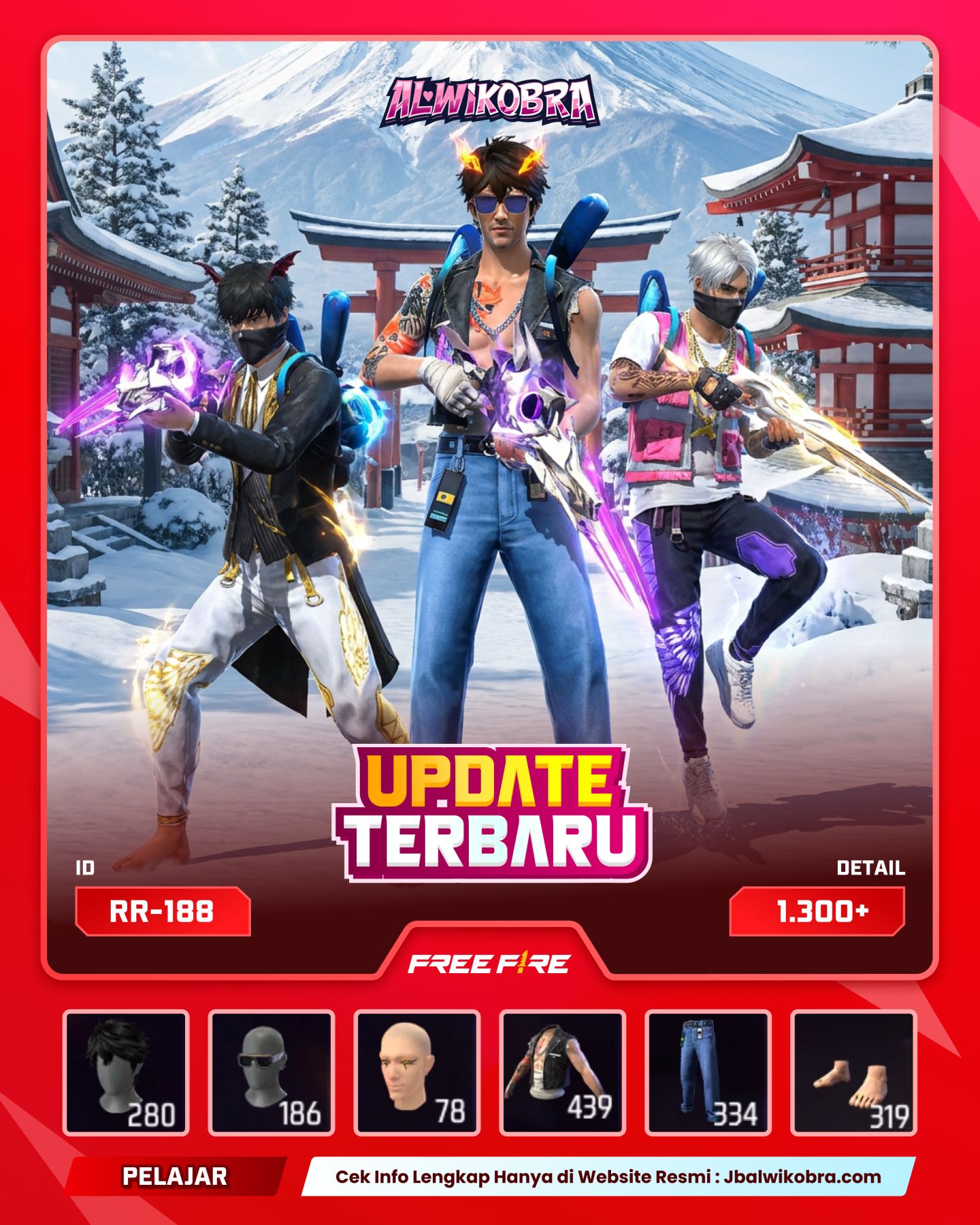 FREE FIRE RR188