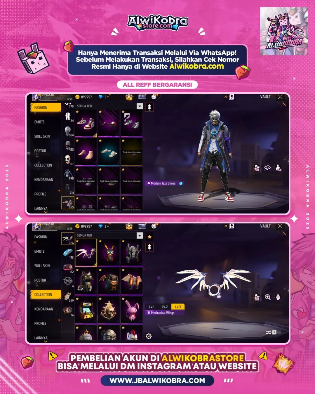 FREE FIRE RENTAL 03 8