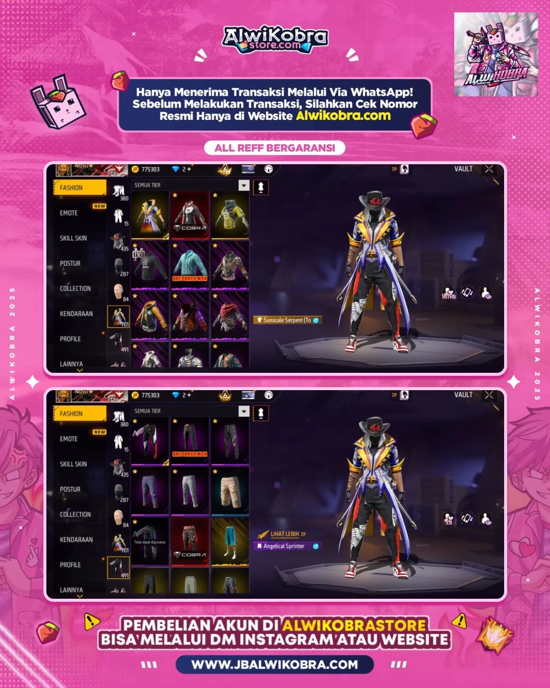 FREE FIRE RENTAL 09 7