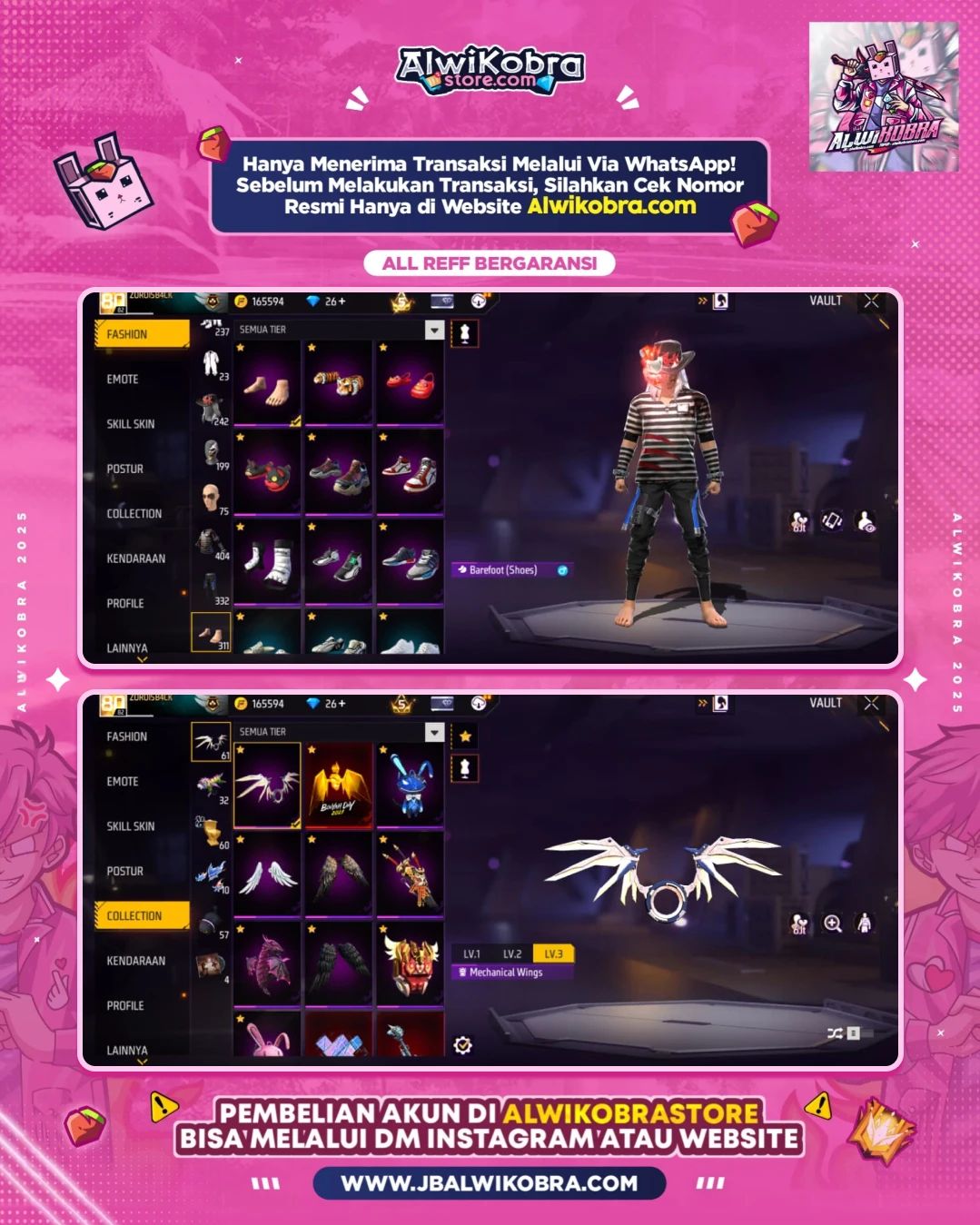 FREE FIRE RENTAL 10 8