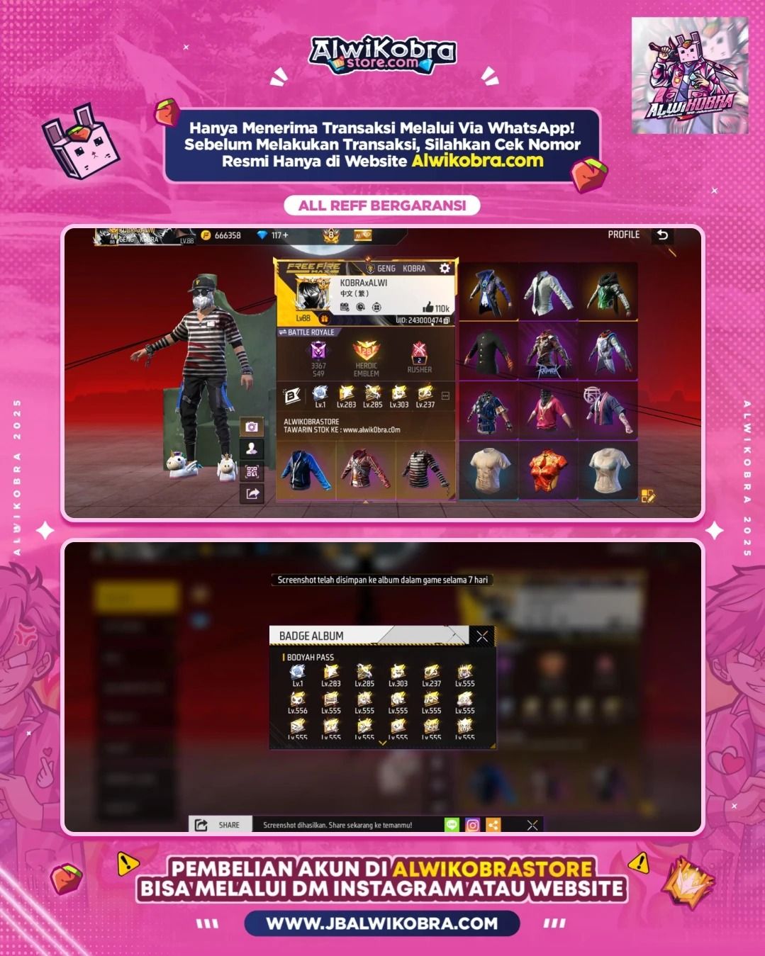 FREE FIRE RENTAL 11 2