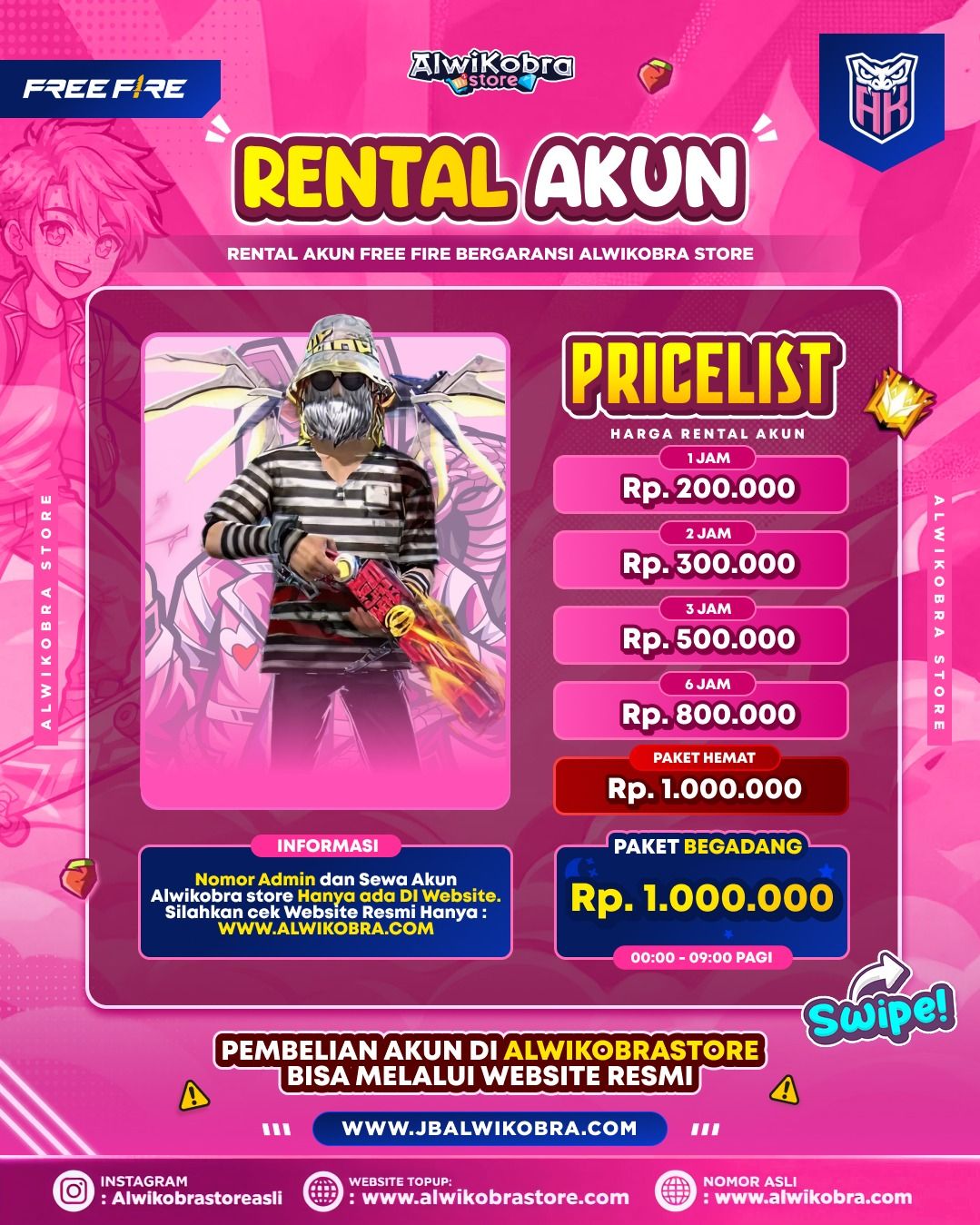 FREE FIRE RENTAL 11