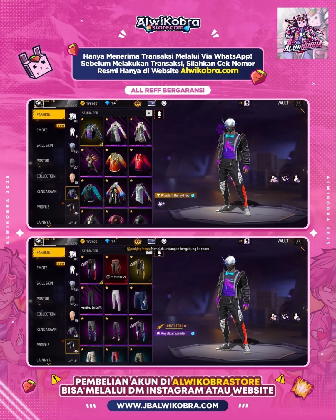 FREE FIRE RENTAL 12 7