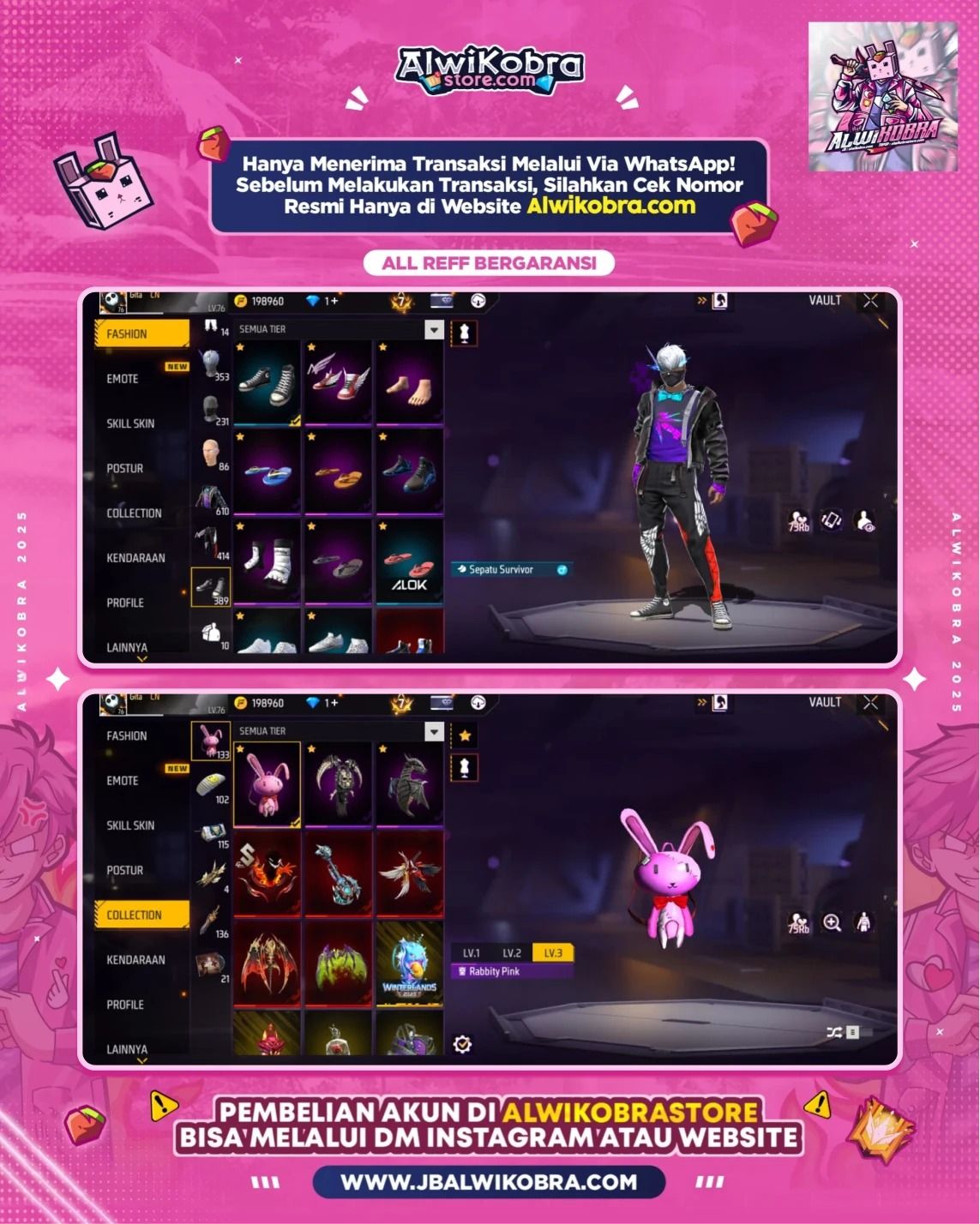 FREE FIRE RENTAL 12 8