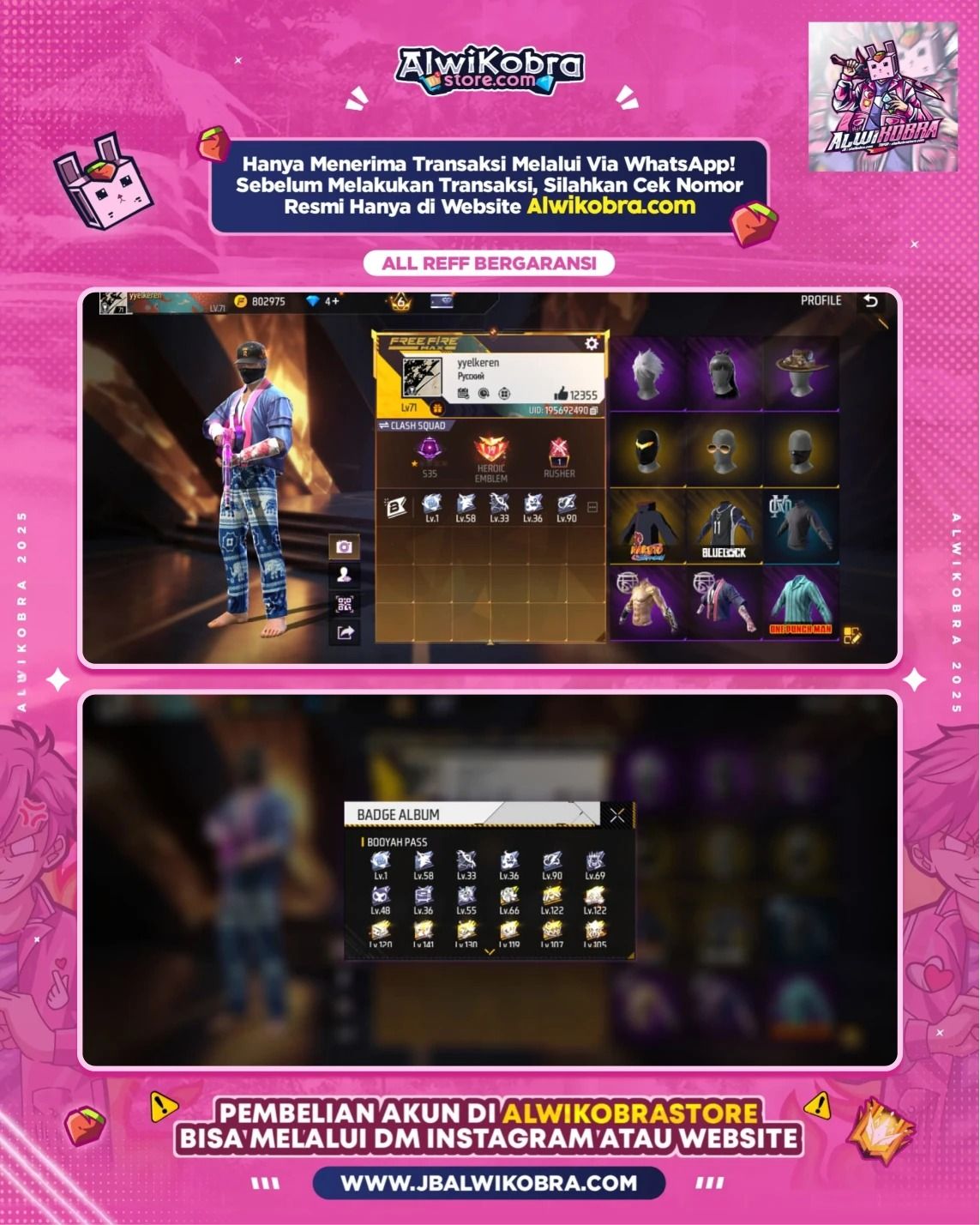 FREE FIRE RENTAL 13 2