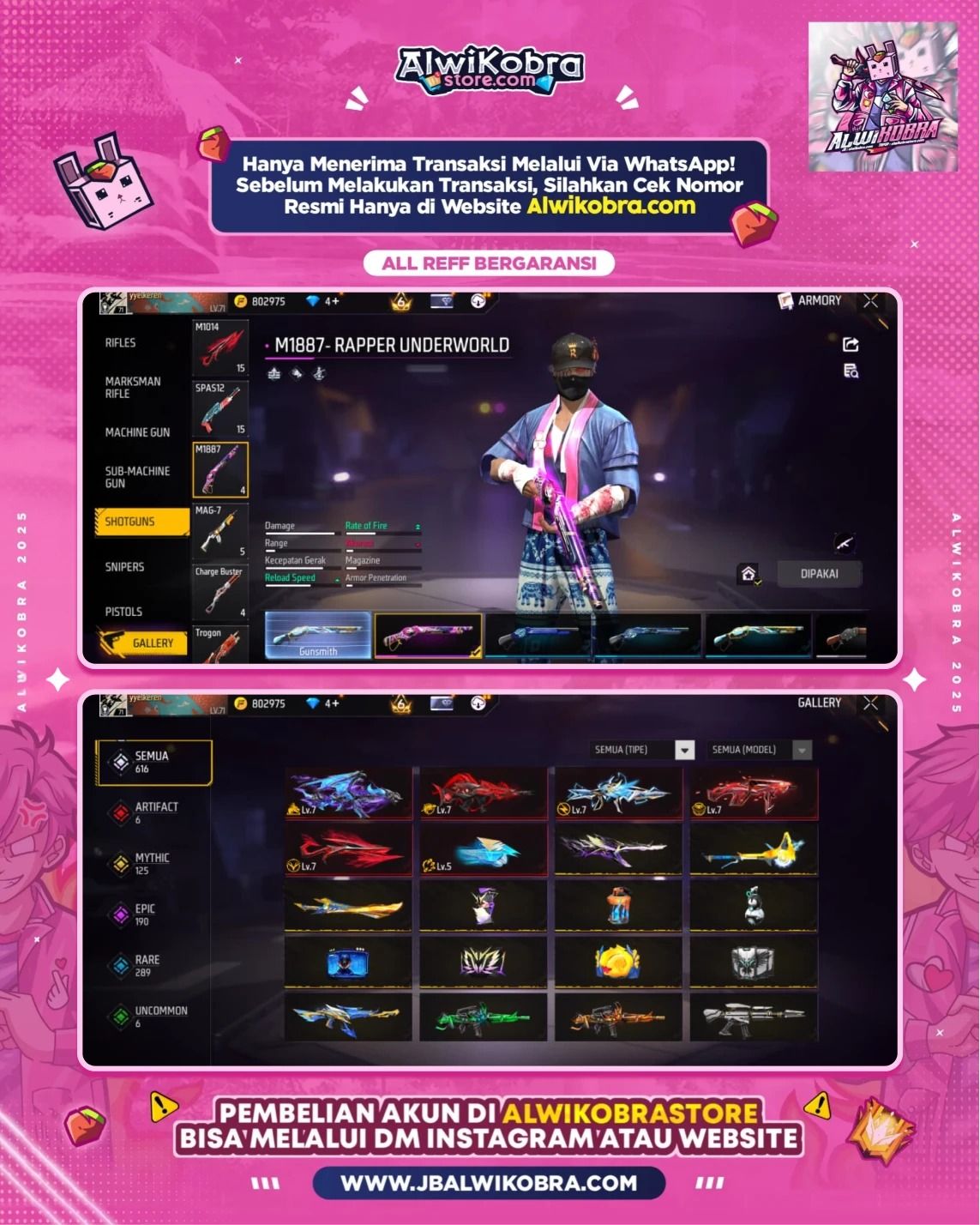 FREE FIRE RENTAL 13 3