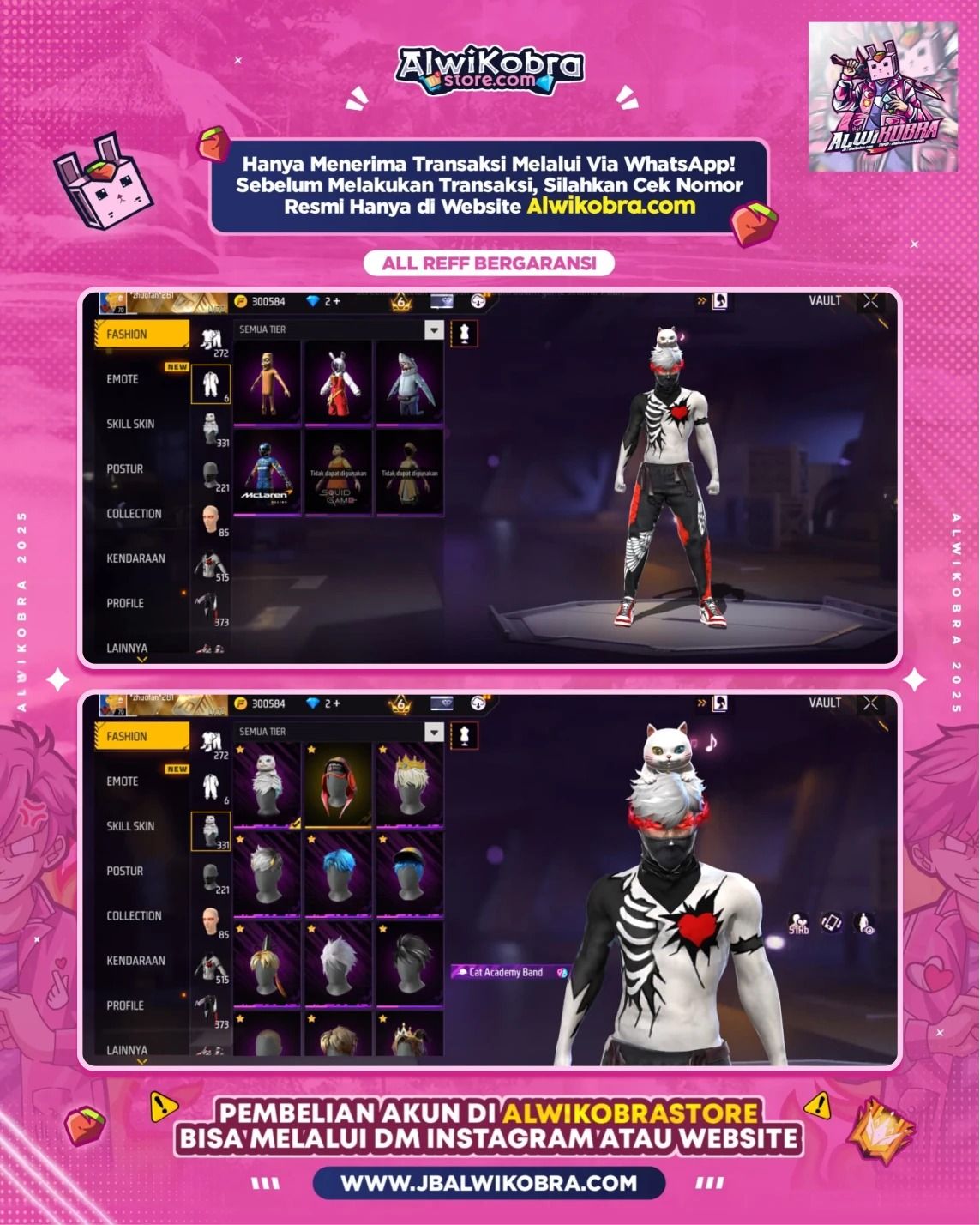 FREE FIRE RENTAL 15 5