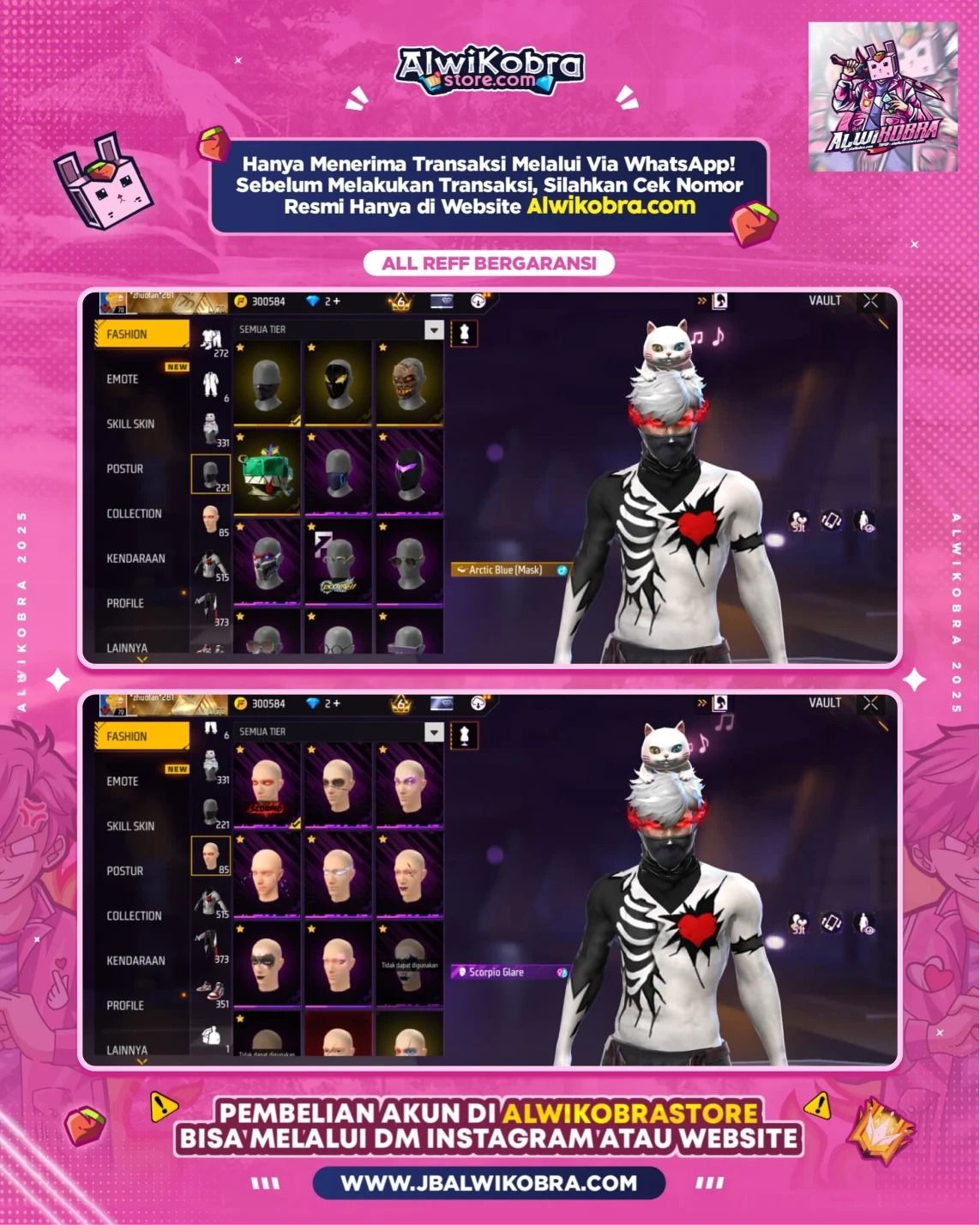 FREE FIRE RENTAL 15 6