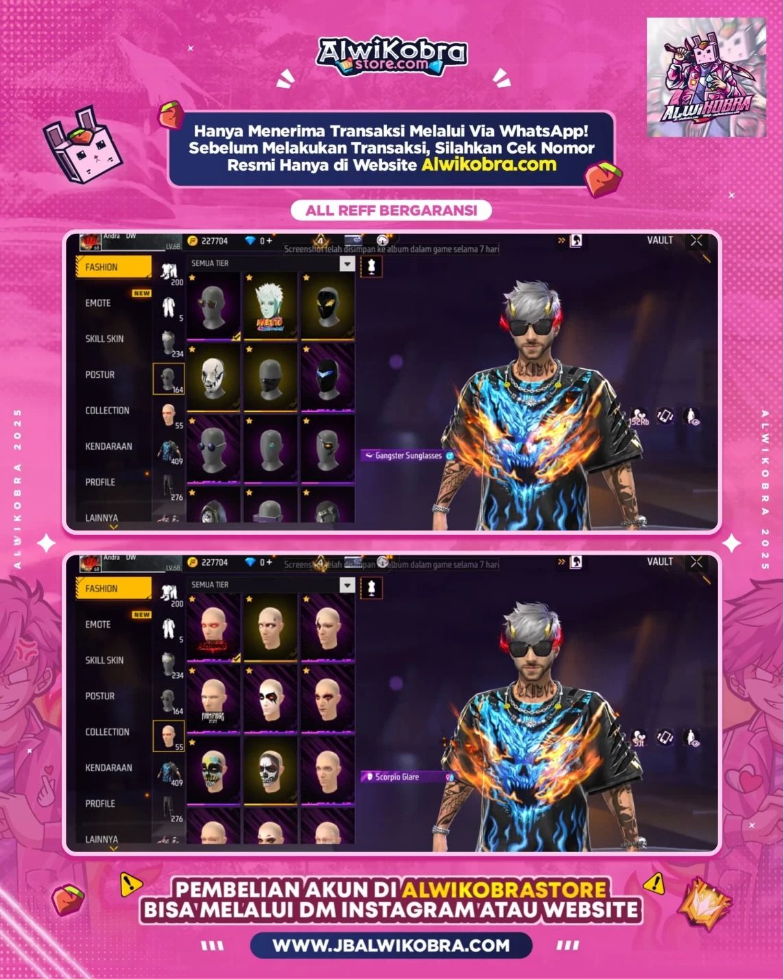 FREE FIRE RENTAL 16 6