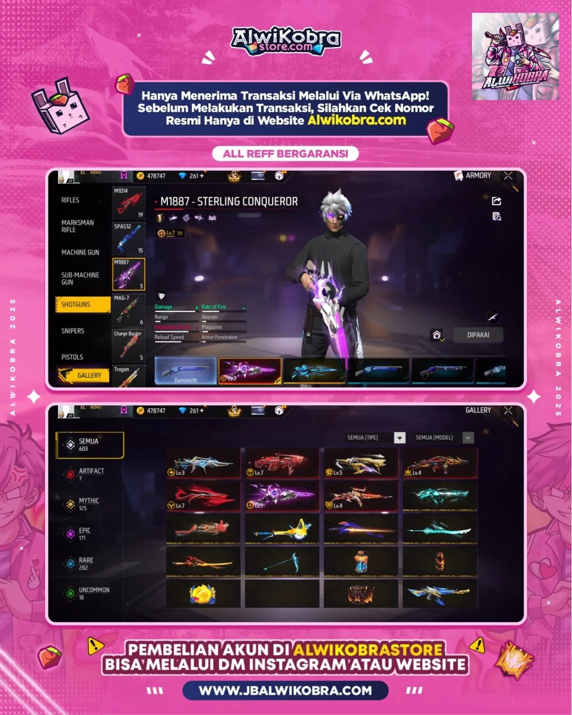 FREE FIRE RENTAL 17 3