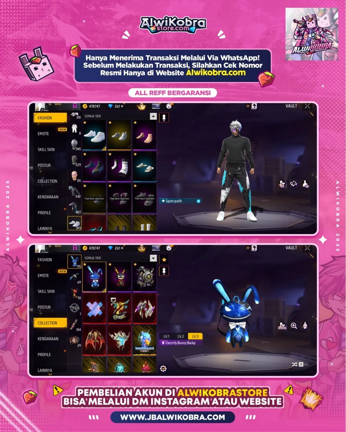 FREE FIRE RENTAL 17 8