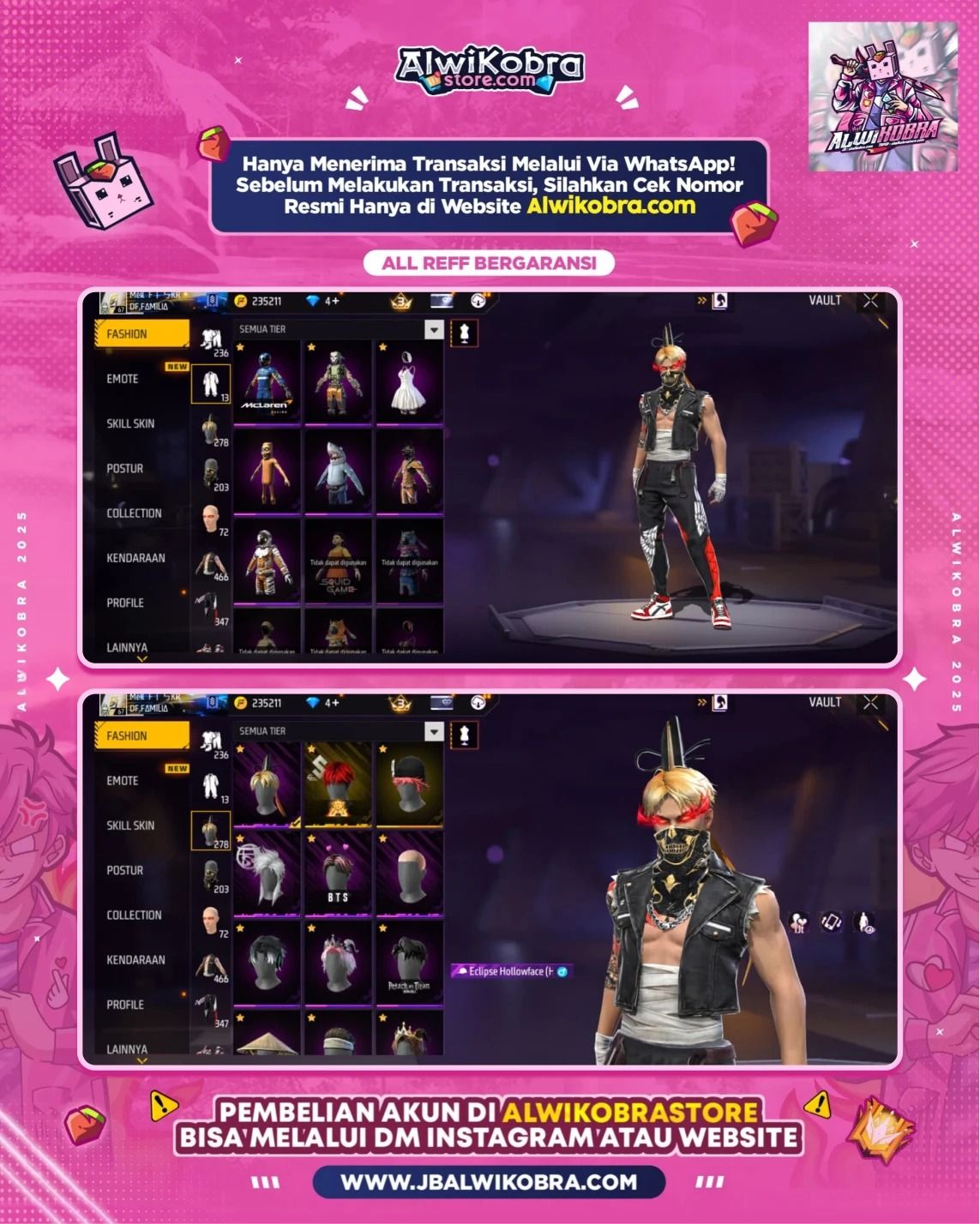 FREE FIRE RENTAL 18 5