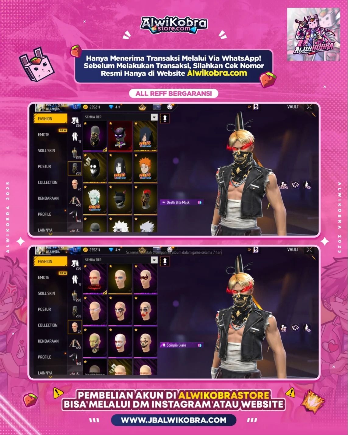 FREE FIRE RENTAL 18 6