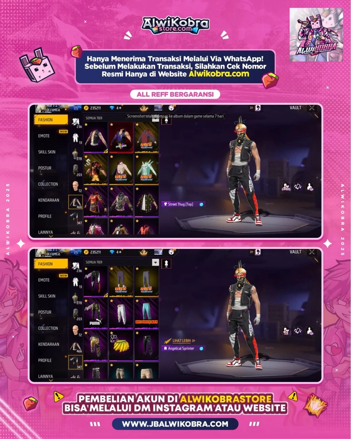 FREE FIRE RENTAL 18 7