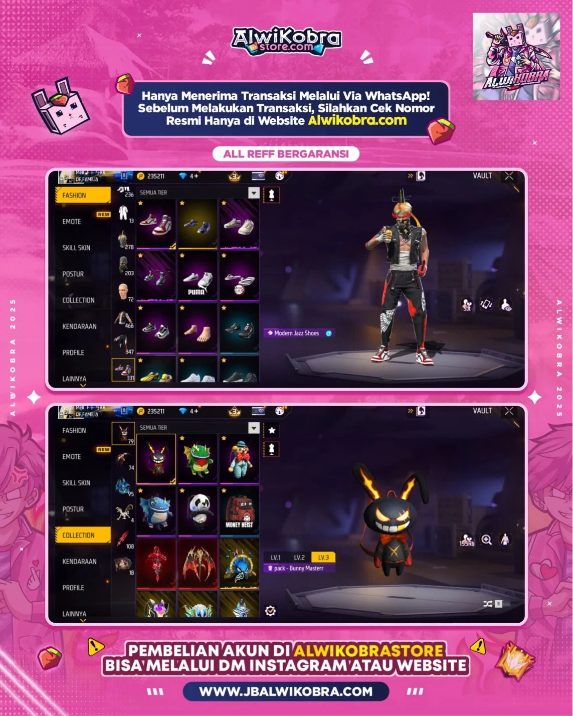 FREE FIRE RENTAL 18 8