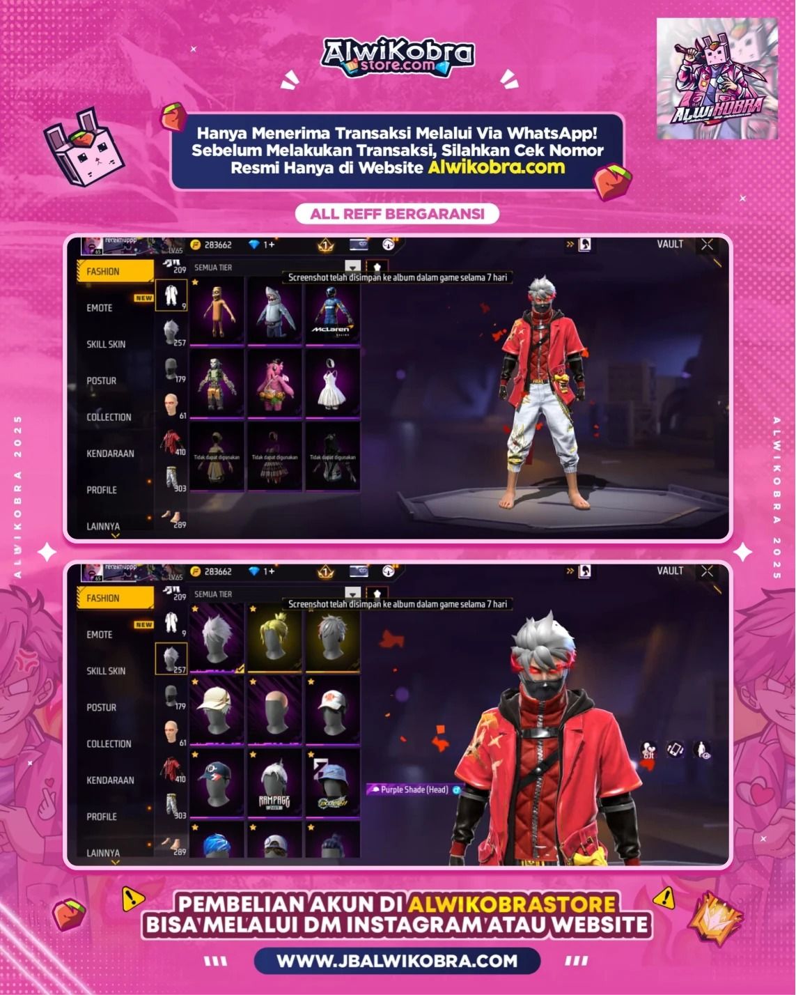 FREE FIRE RENTAL 21 6