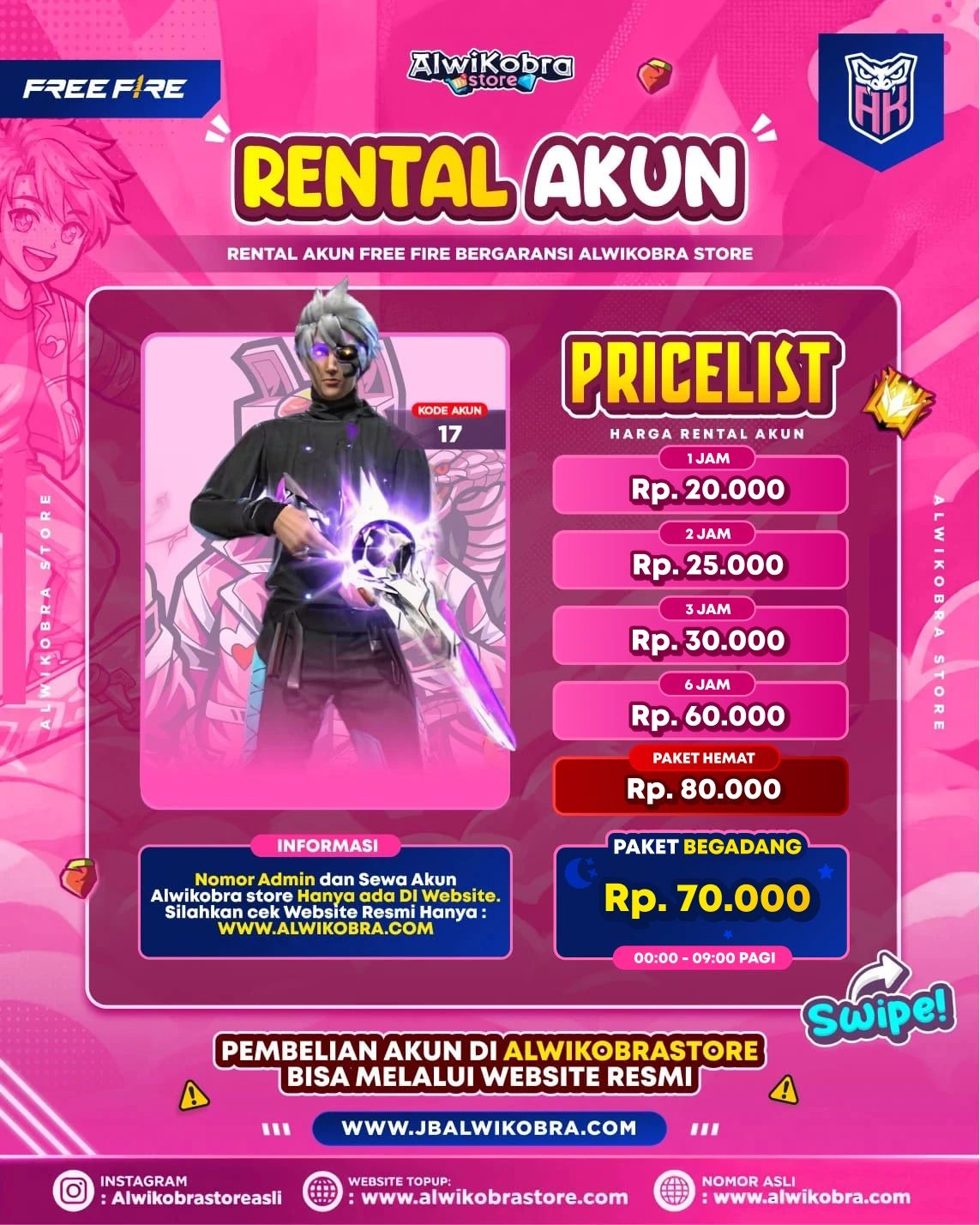 FREE FIRE RENTAL 17