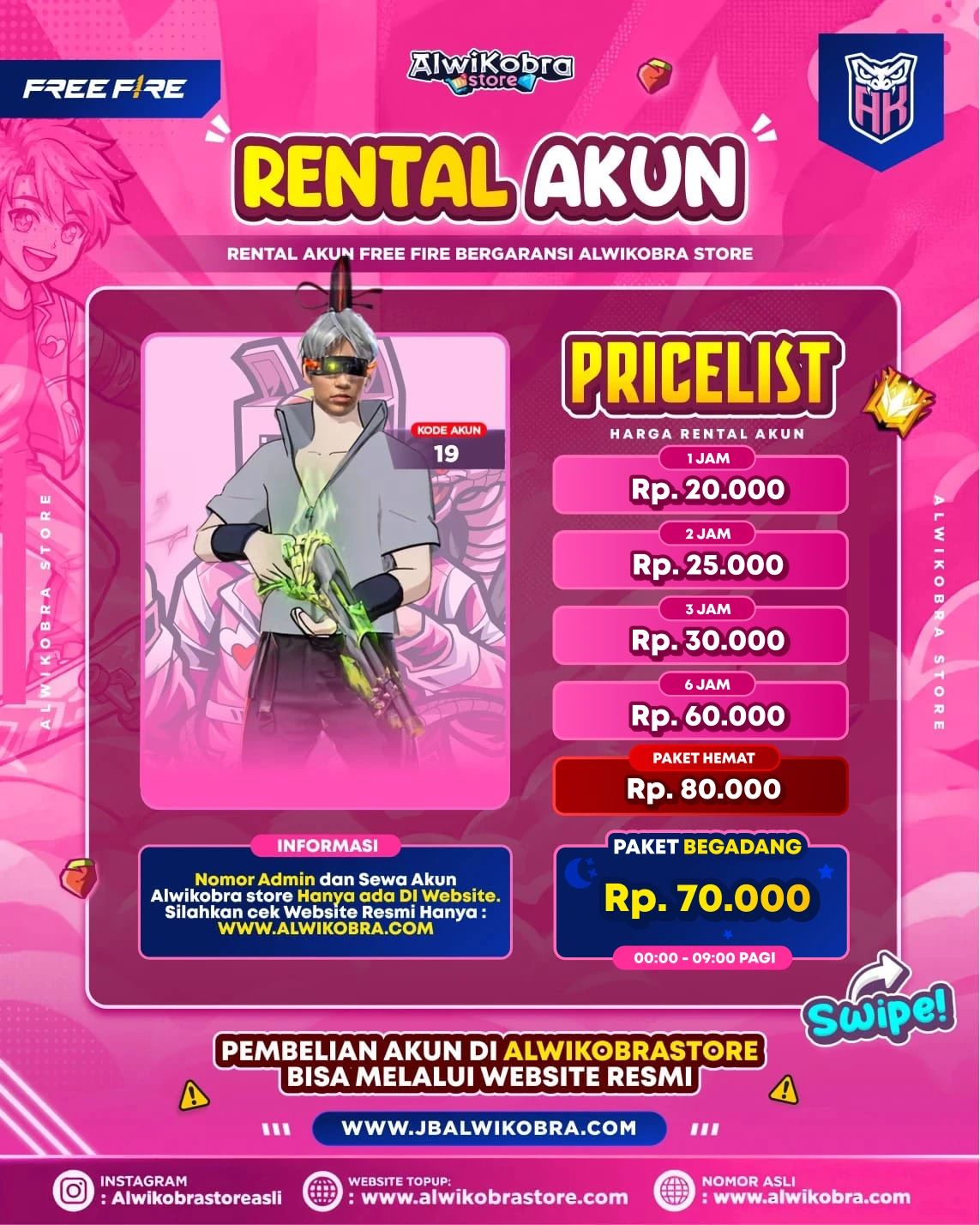 FREE FIRE RENTAL 19