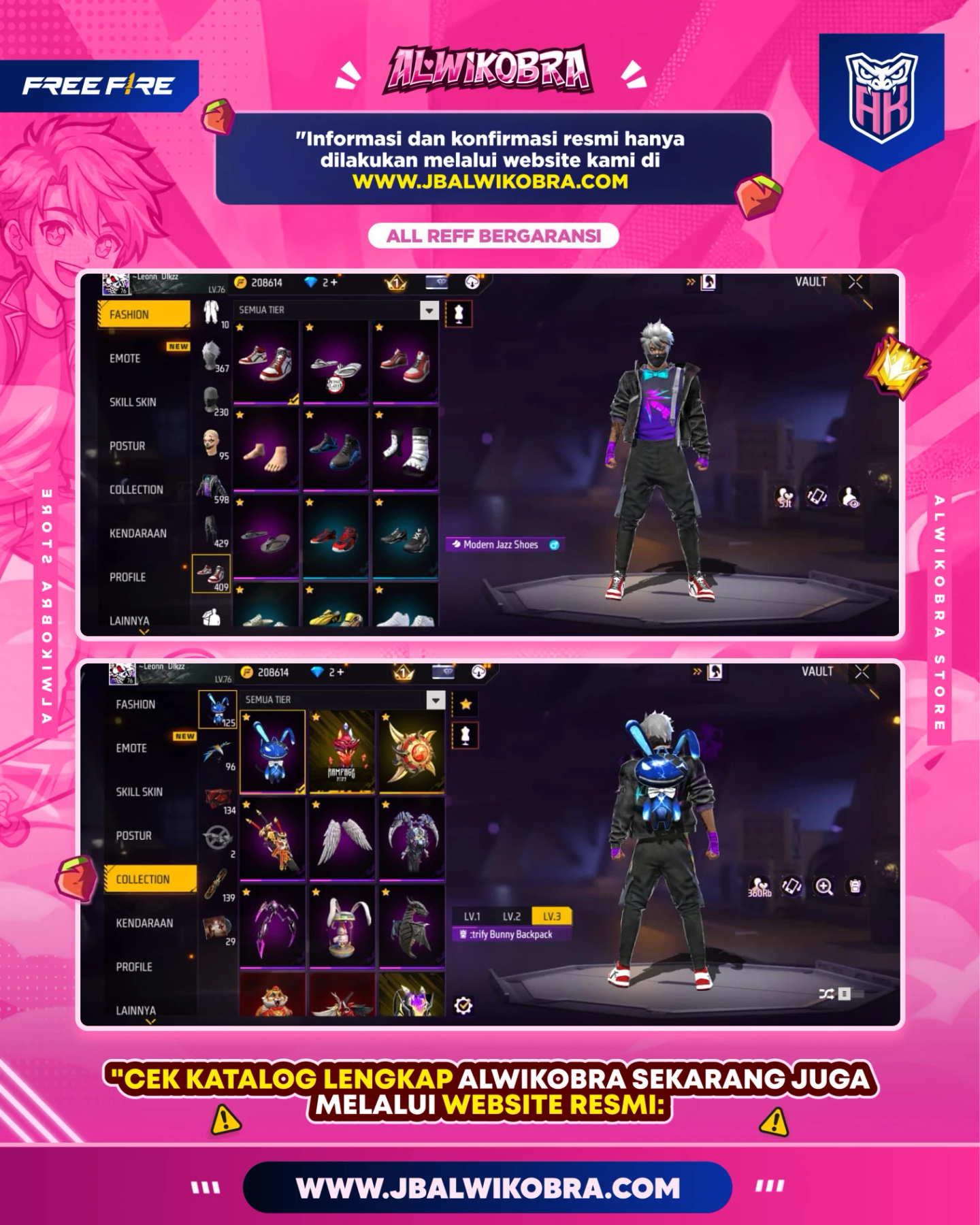 FREE FIRE RENTAL 23 7