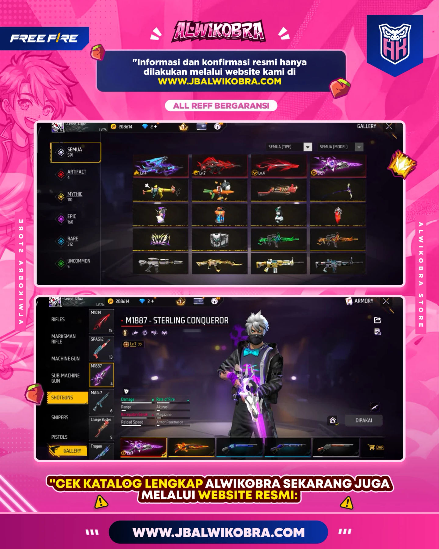 FREE FIRE RENTAL 23 8