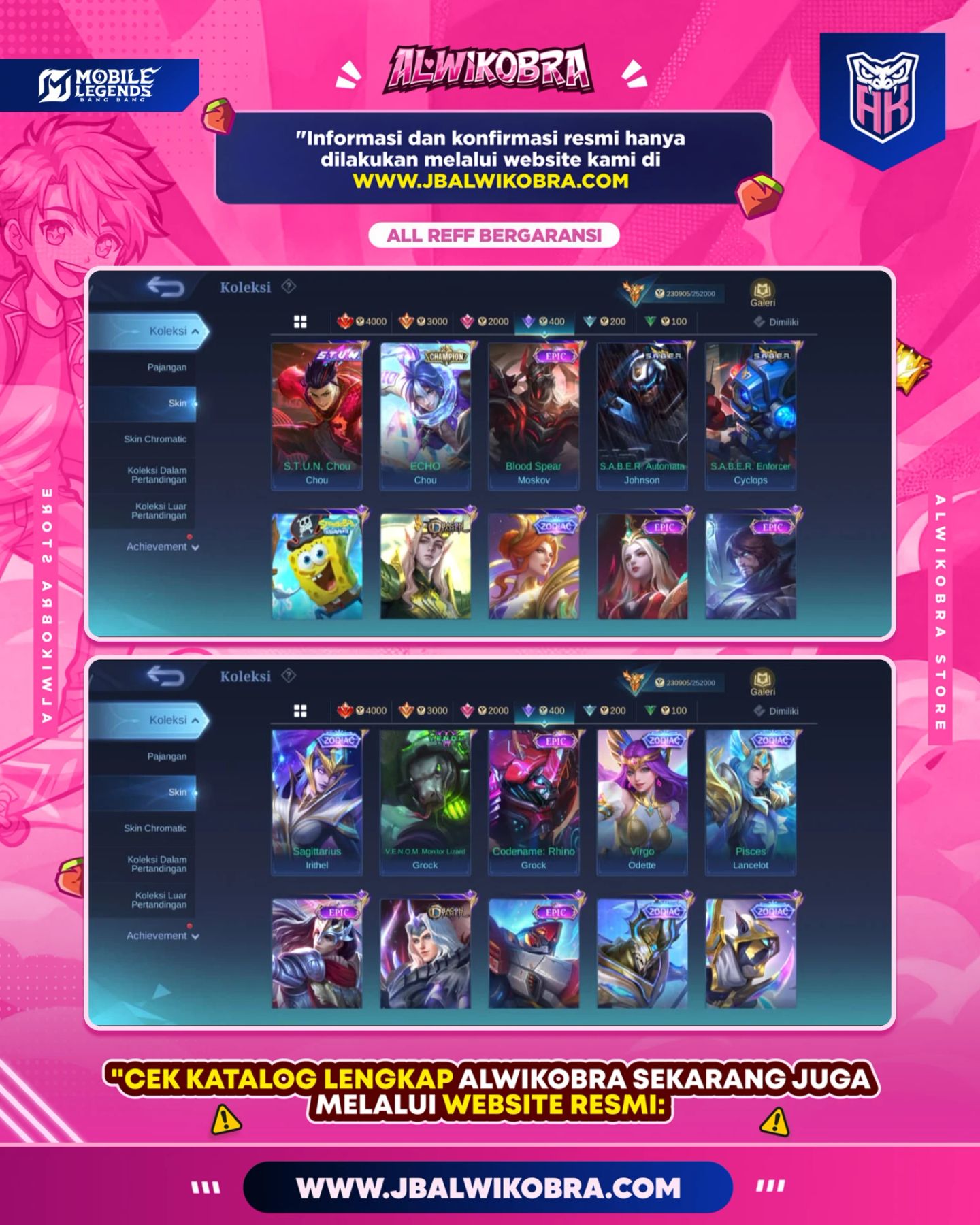 MOBILE LEGEND R100 6