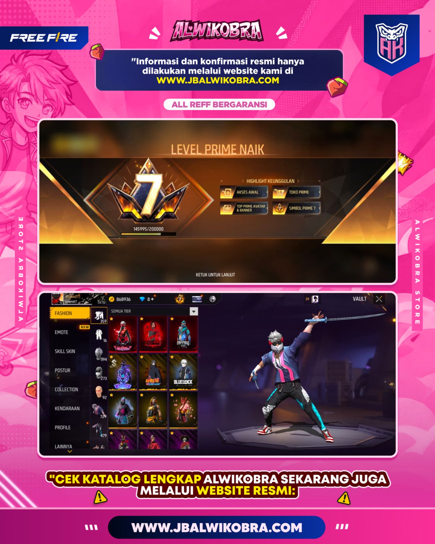 FREE FIRE RENTAL 27 3