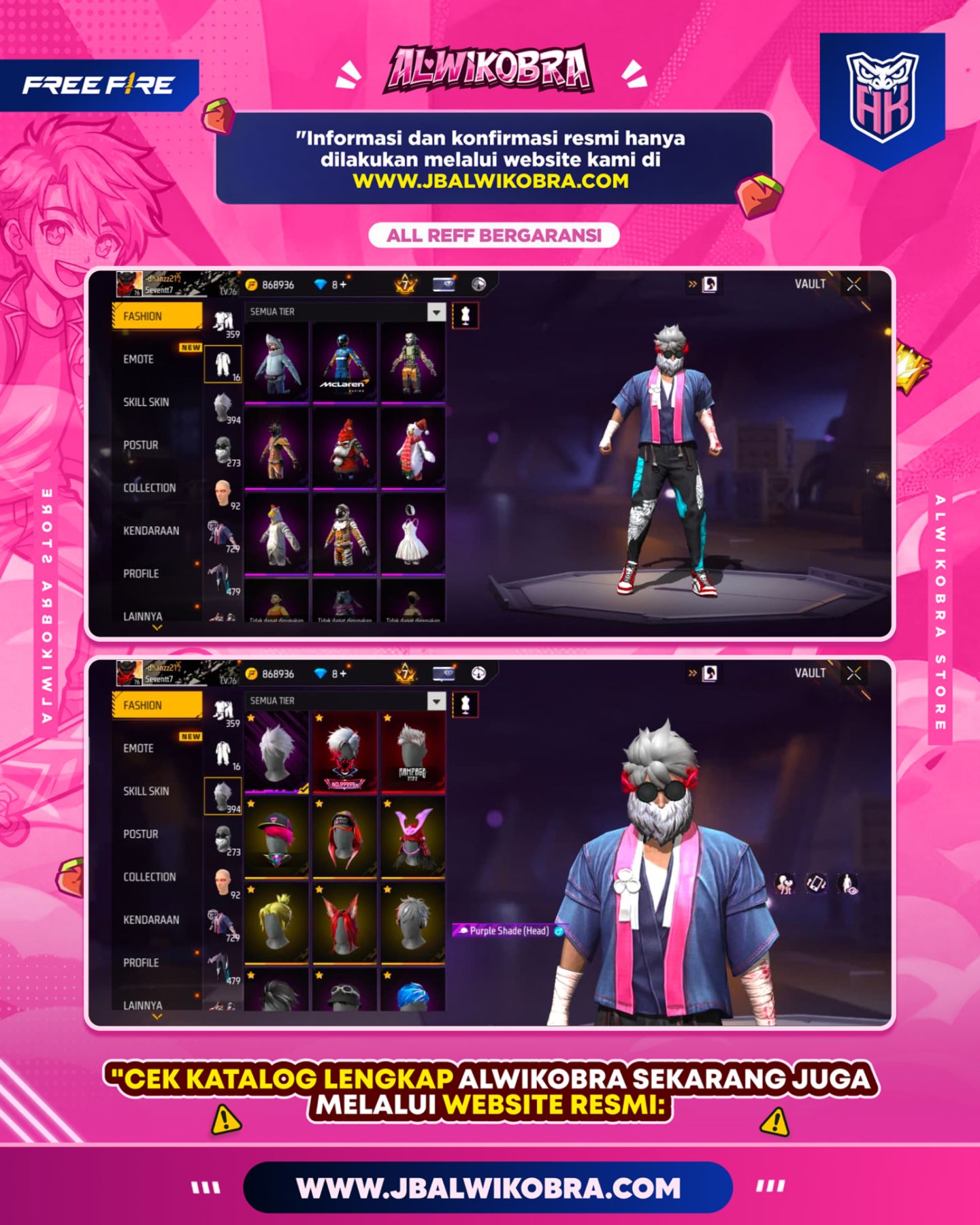 FREE FIRE RENTAL 27 4