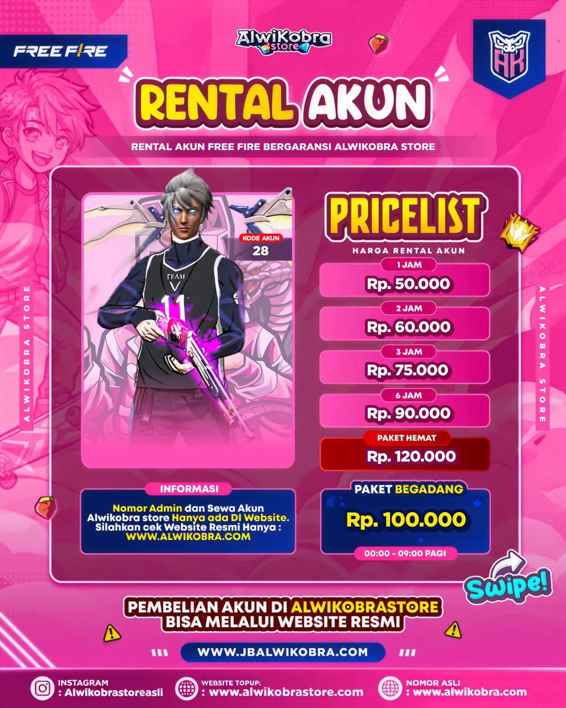 FREE FIRE RENTAL 28