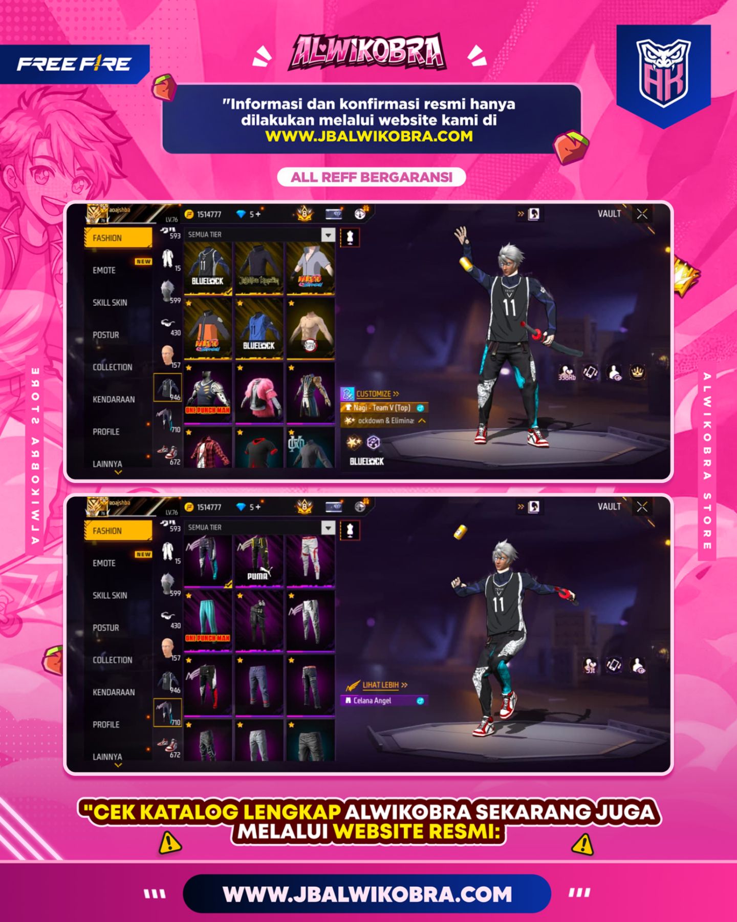 FREE FIRE RENTAL 28 6