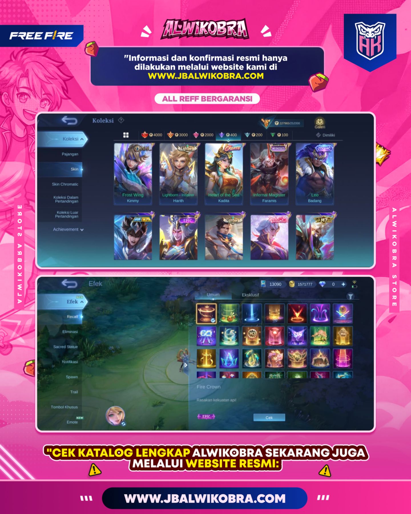 MOBILE LEGEND R104 7