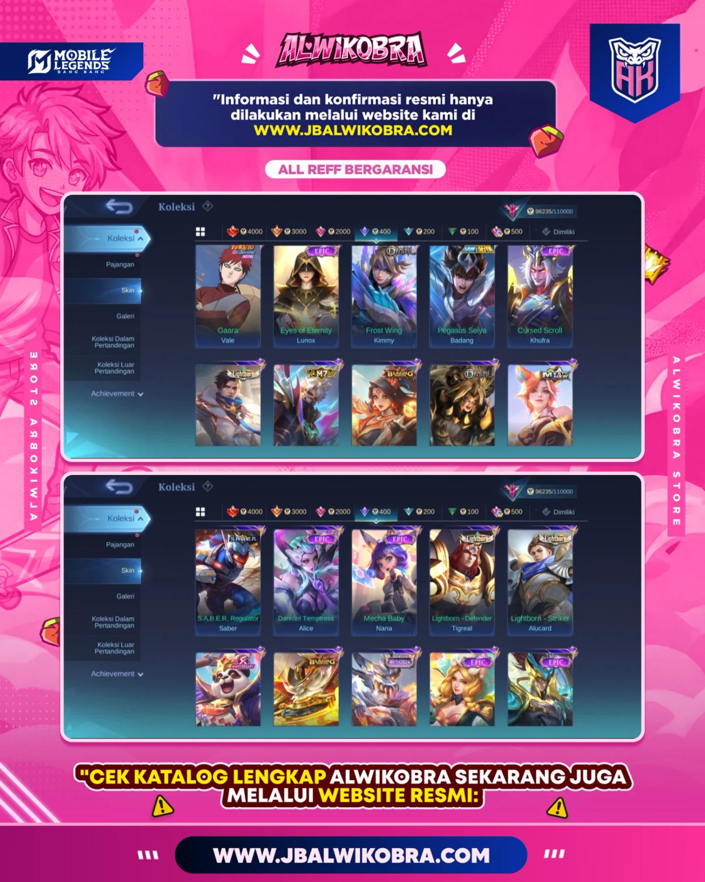 MOBILE LEGEND R113 5