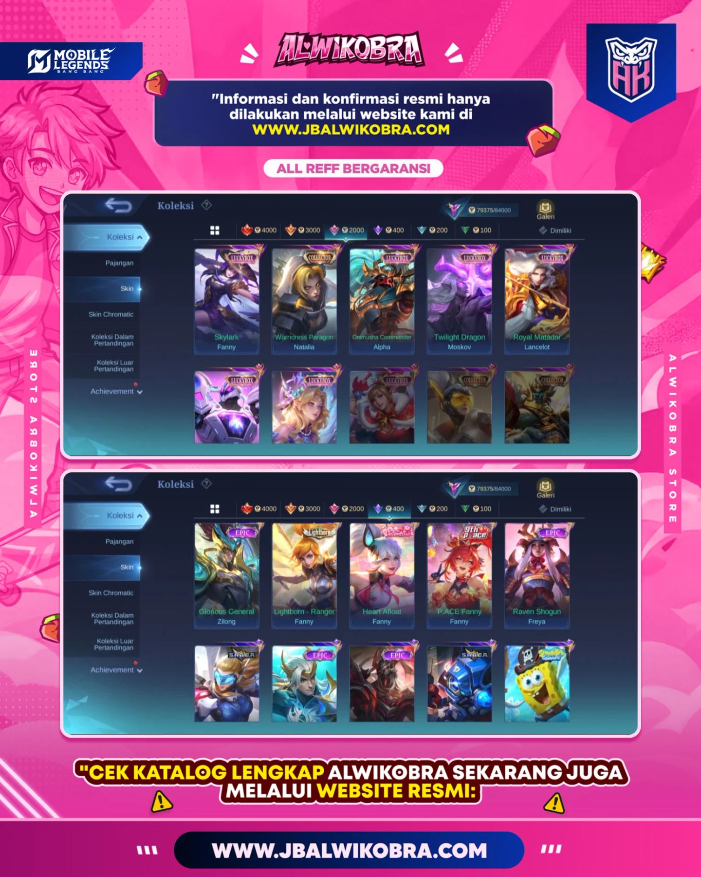 MOBILE LEGEND R114 3