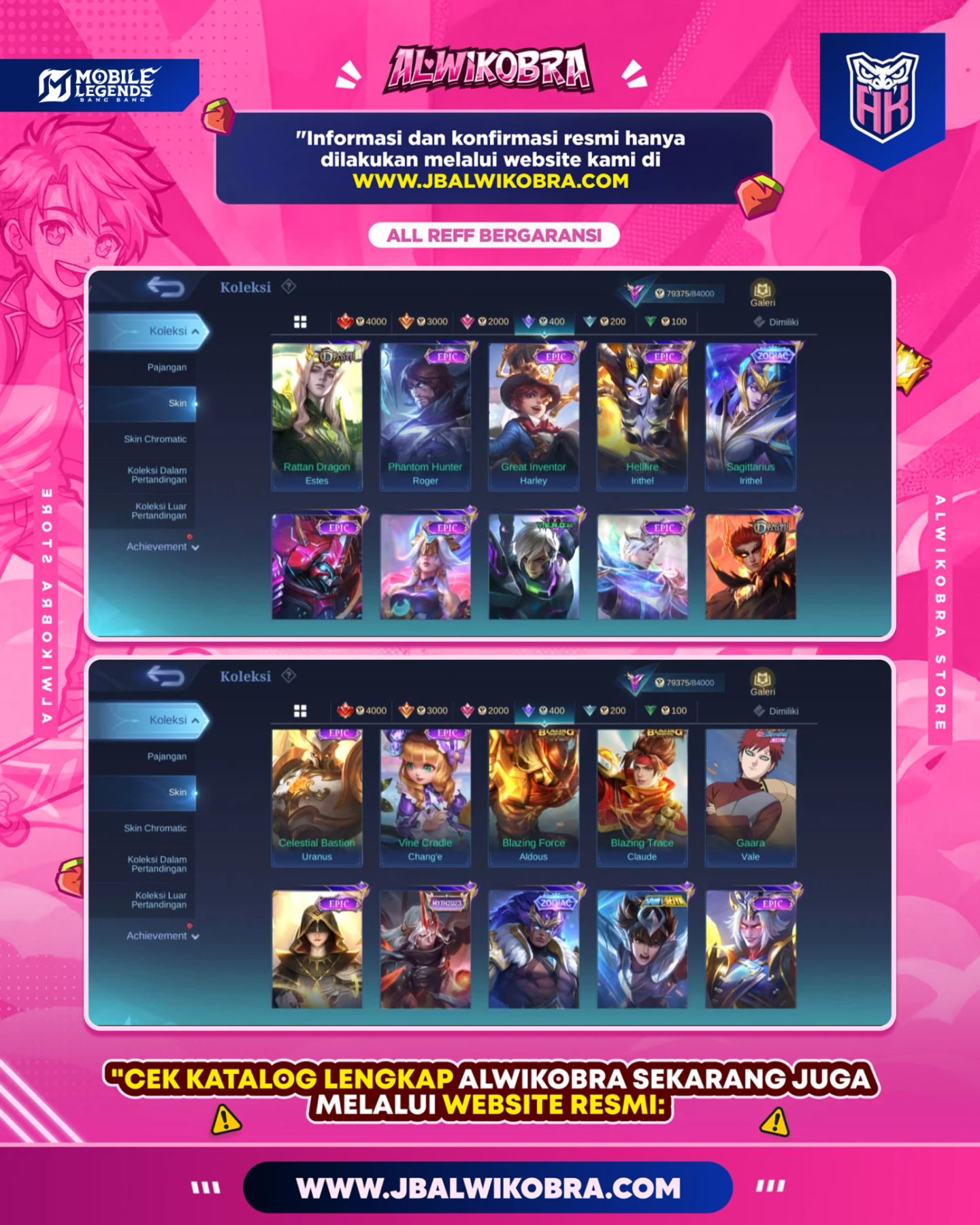 MOBILE LEGEND R114 4