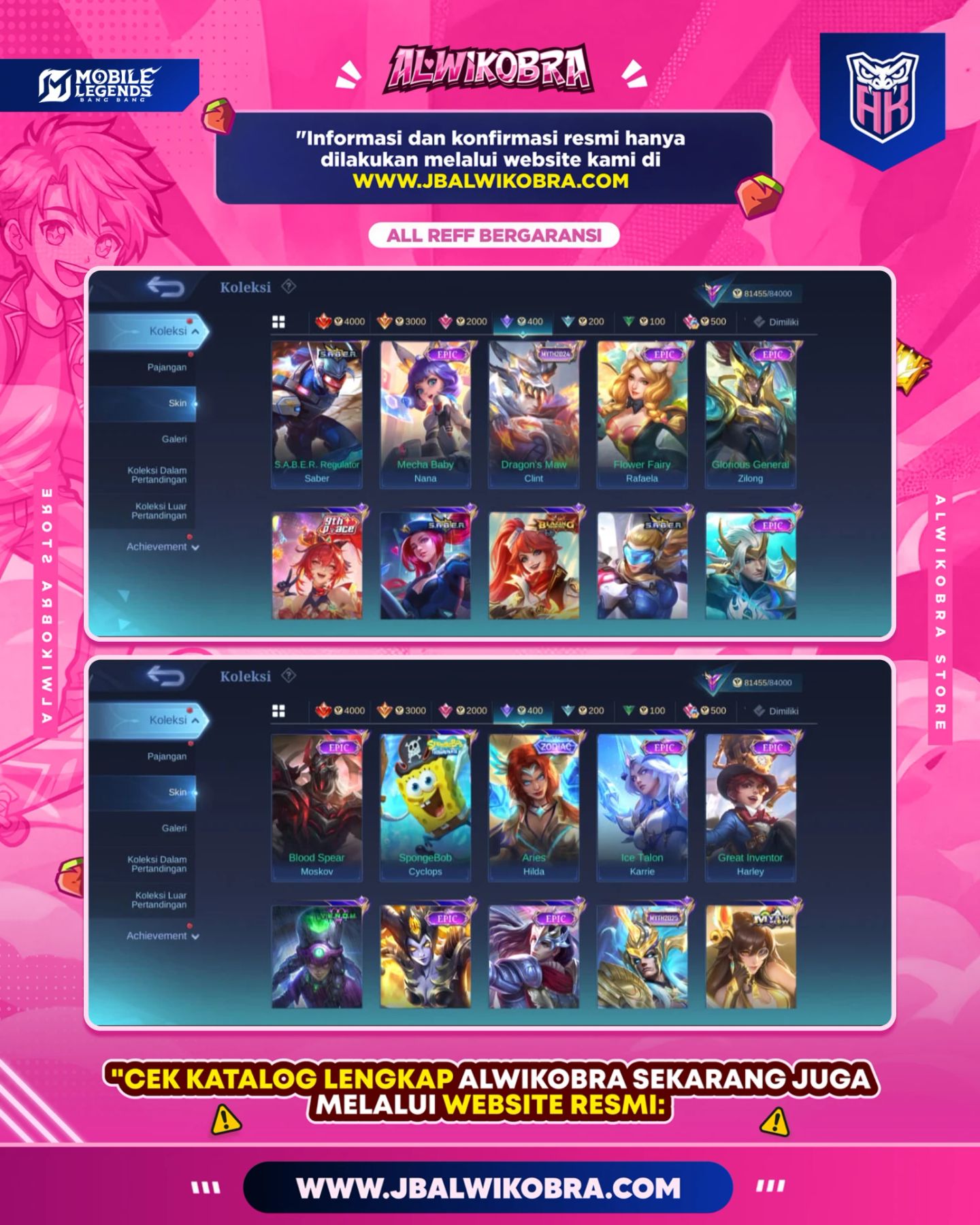 MOBILE LEGEND R115 4