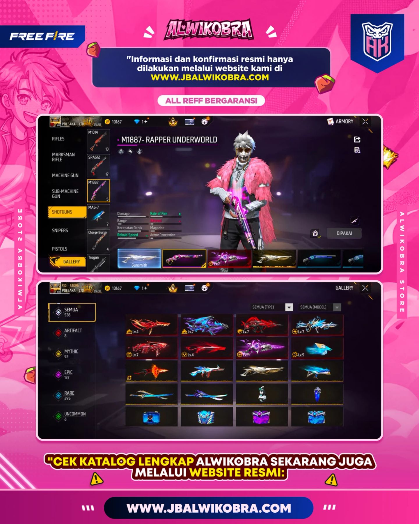 FREE FIRE RENTAL 30 8