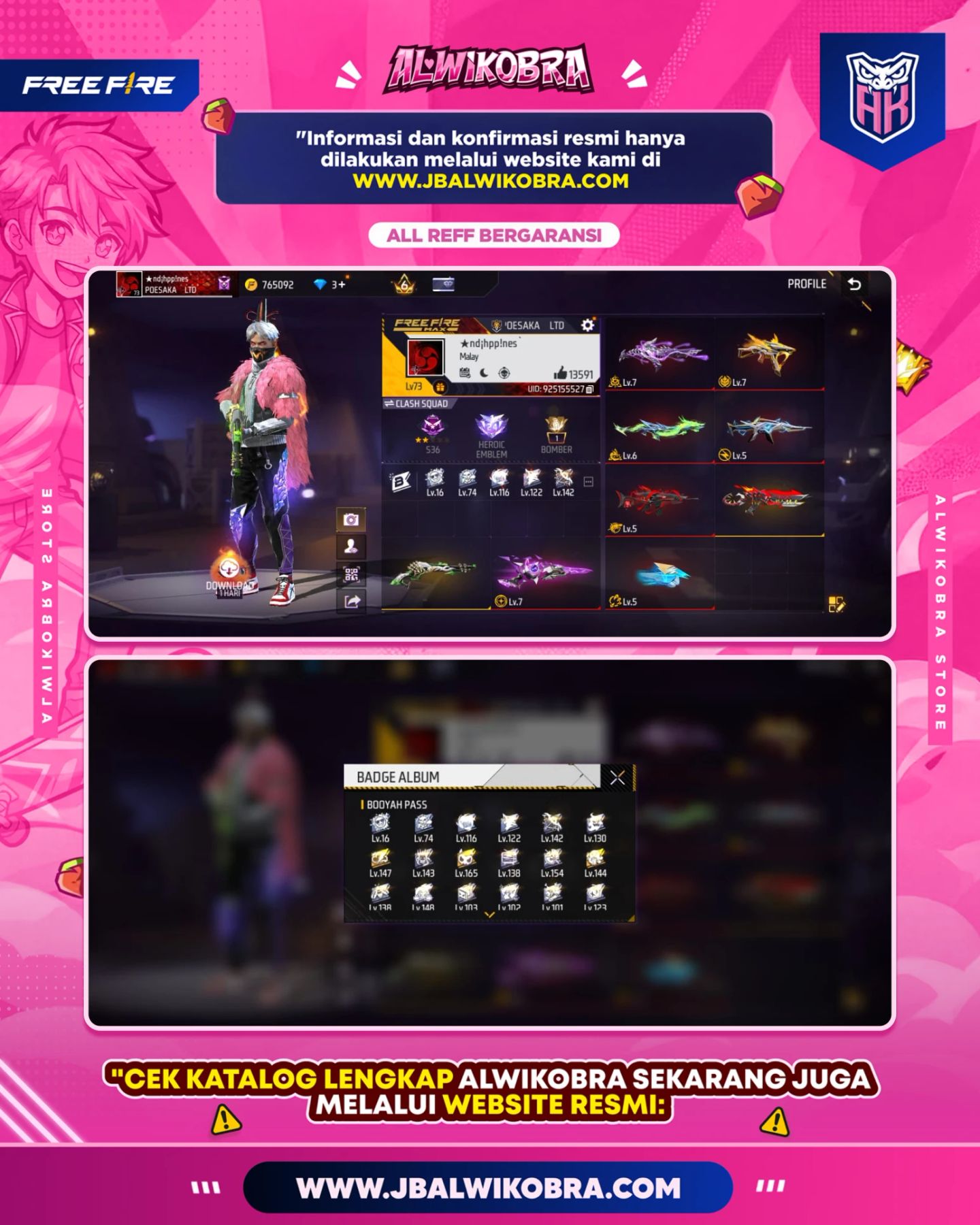 FREE FIRE RENTAL 32 2