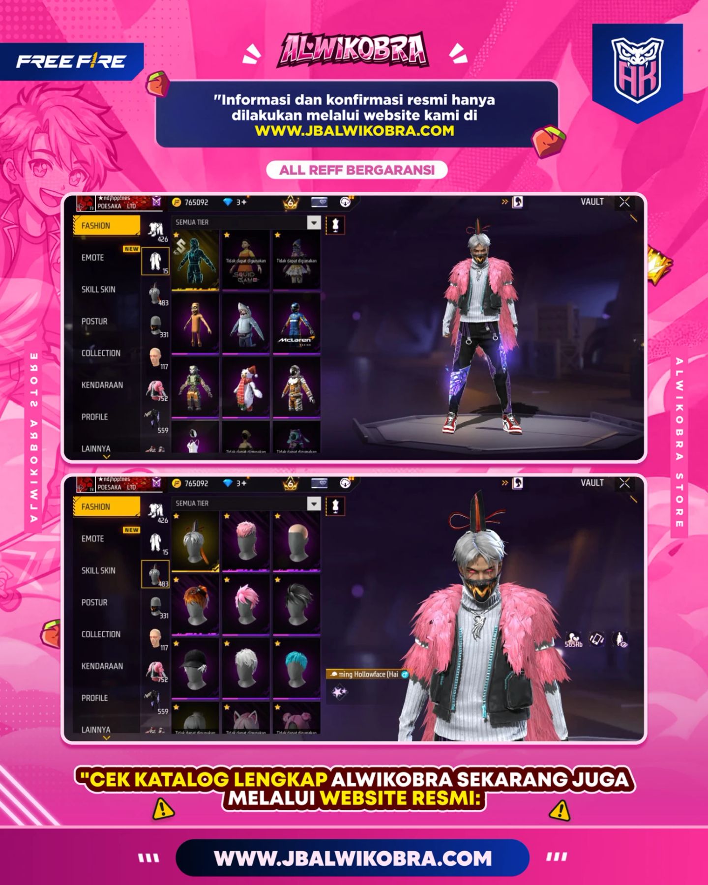 FREE FIRE RENTAL 32 4