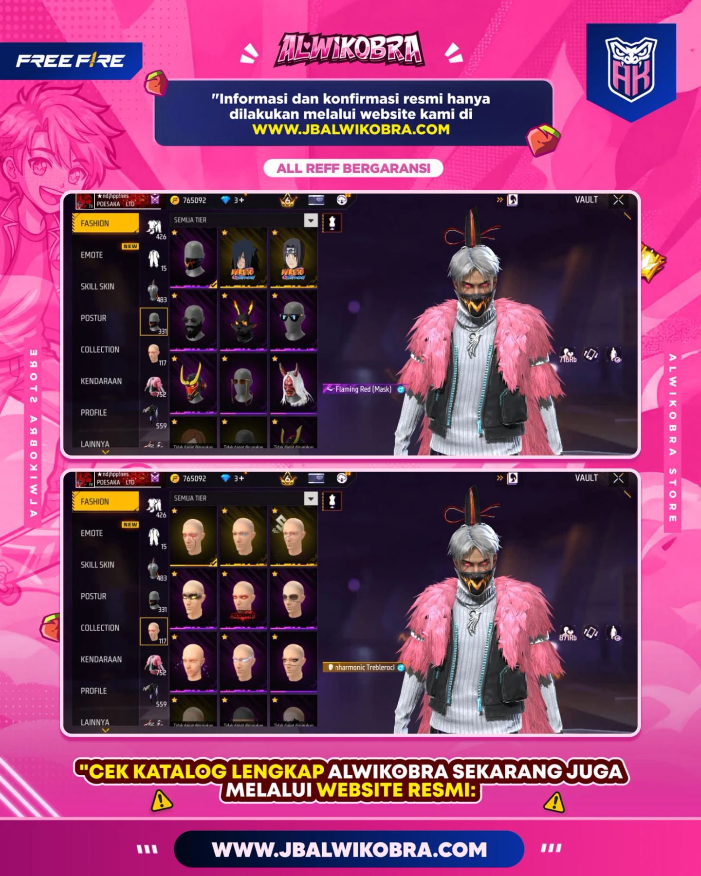 FREE FIRE RENTAL 32 5