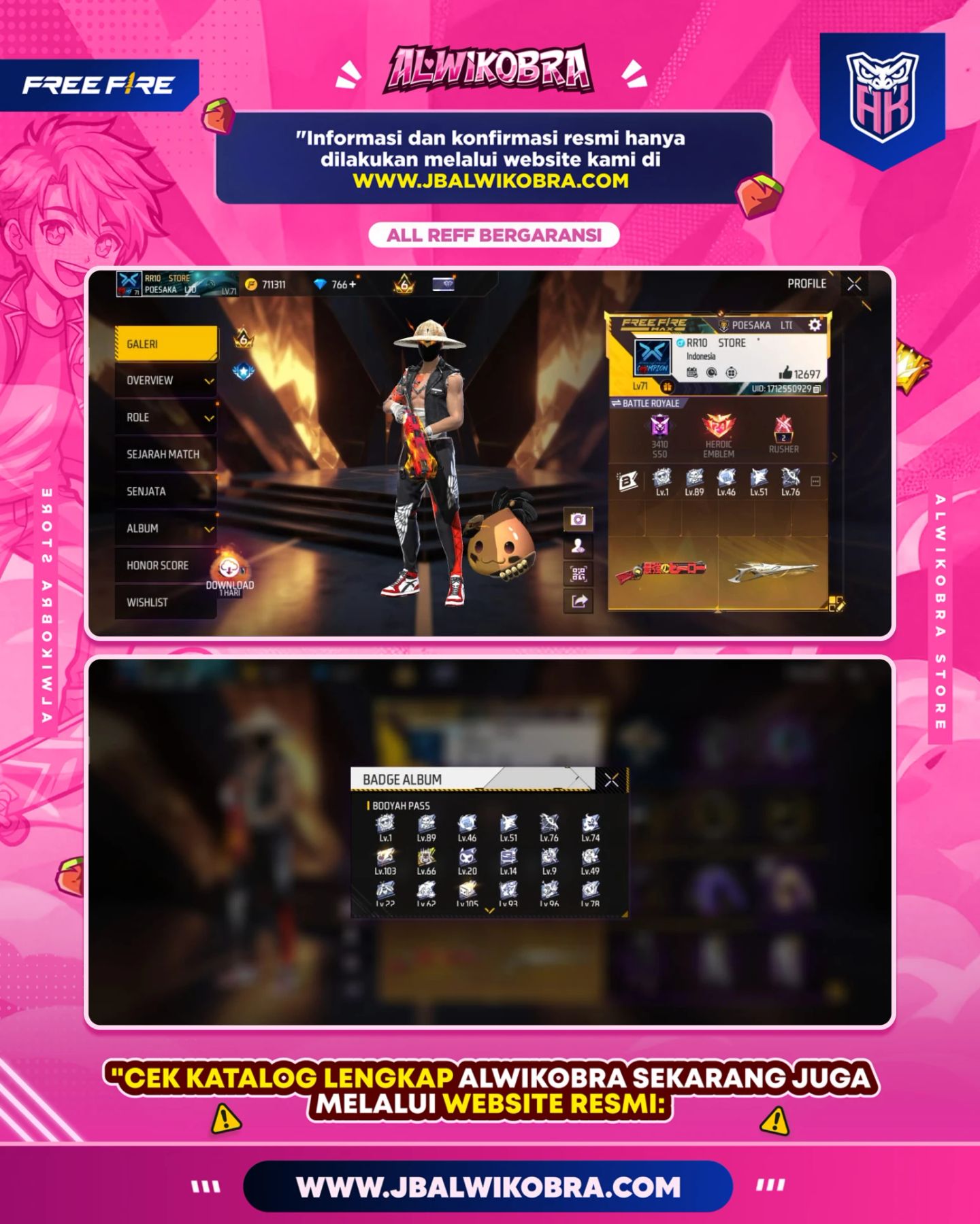 FREE FIRE RENTAL 33 2