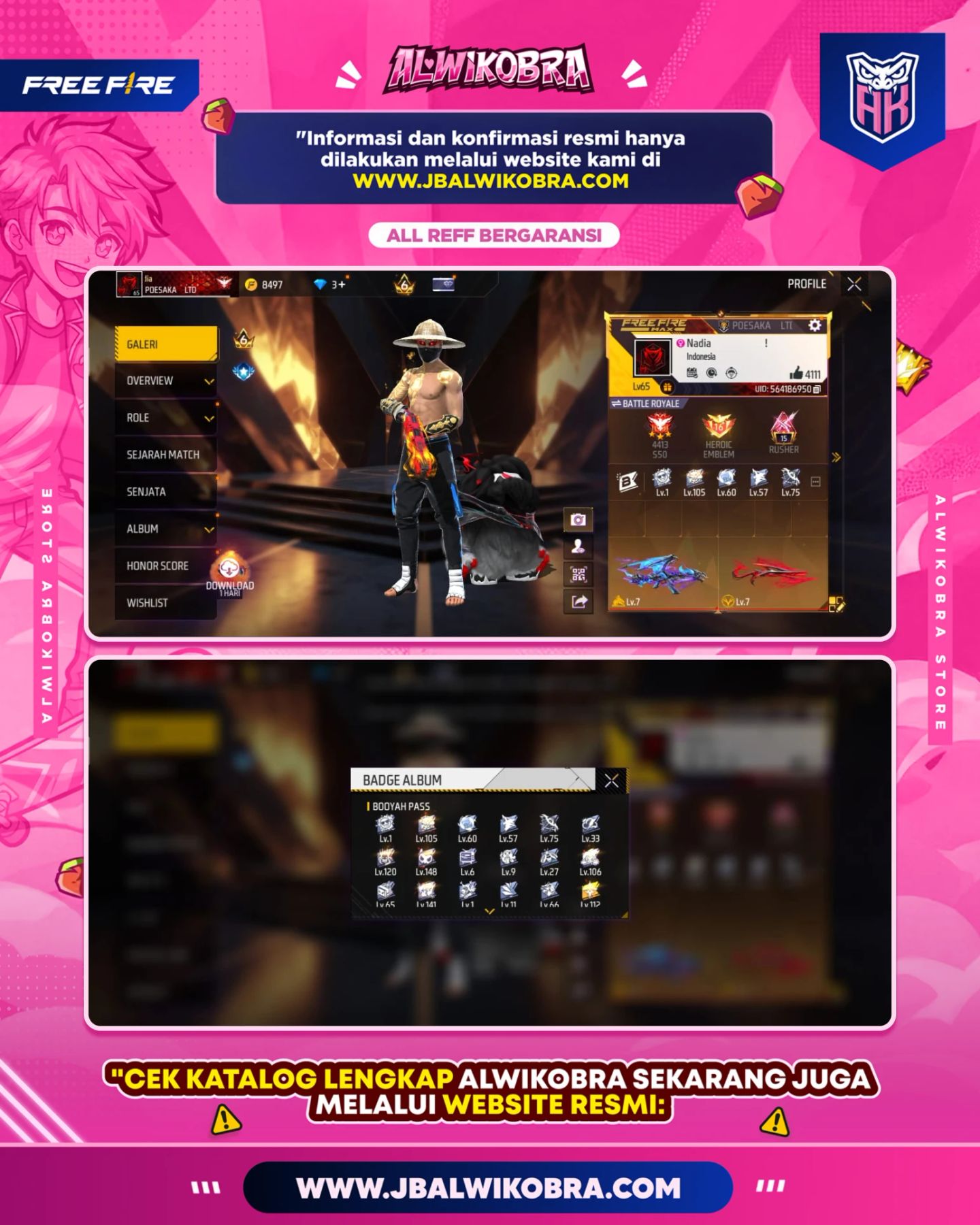 FREE FIRE RENTAL 34 3