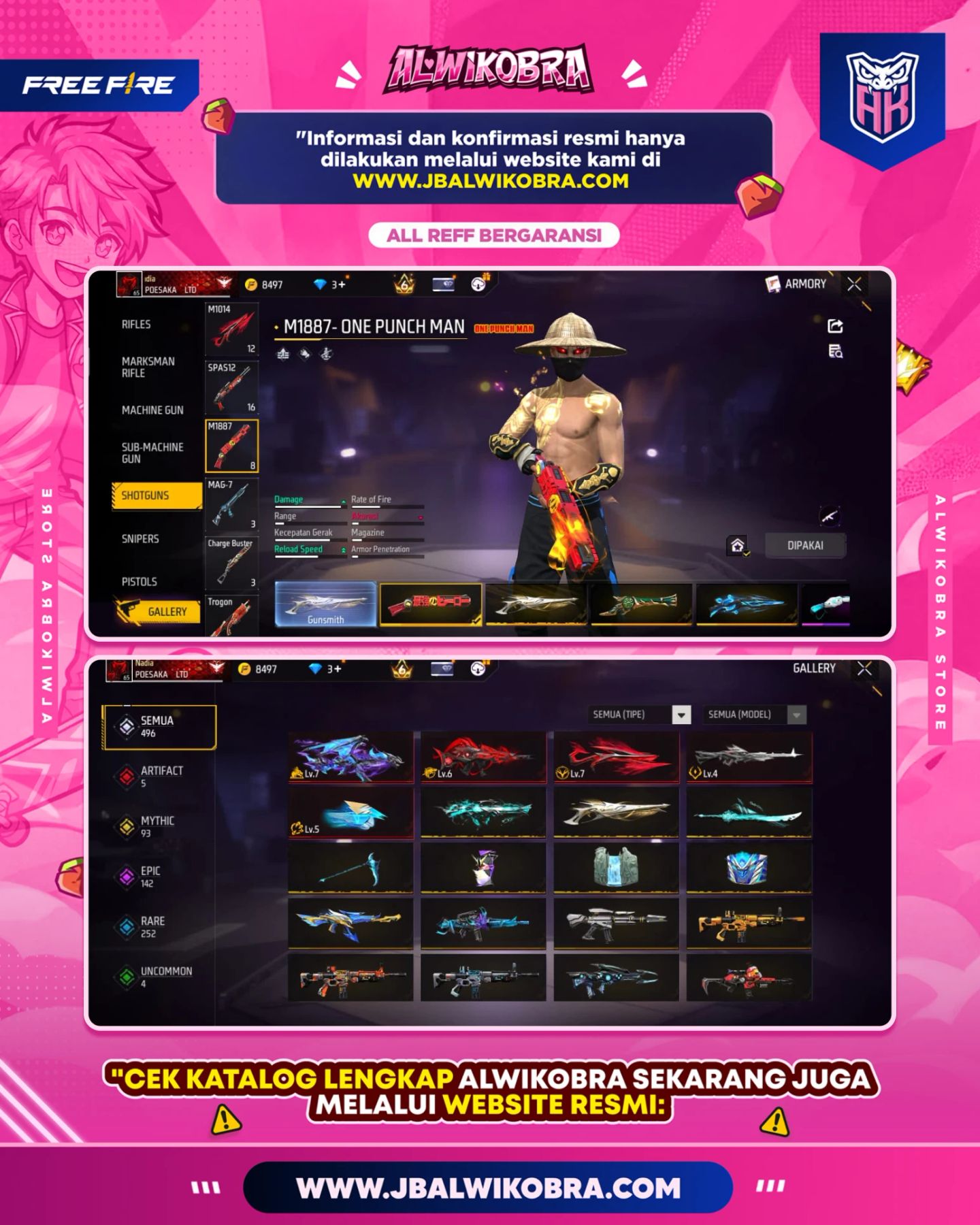 FREE FIRE RENTAL 34 8