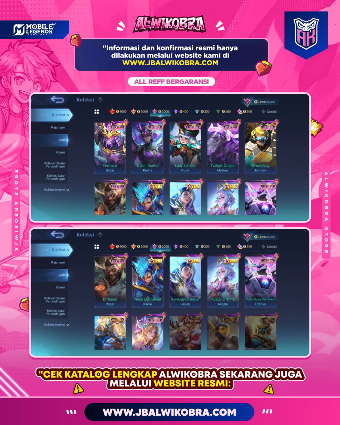 MOBILE LEGEND R118 4