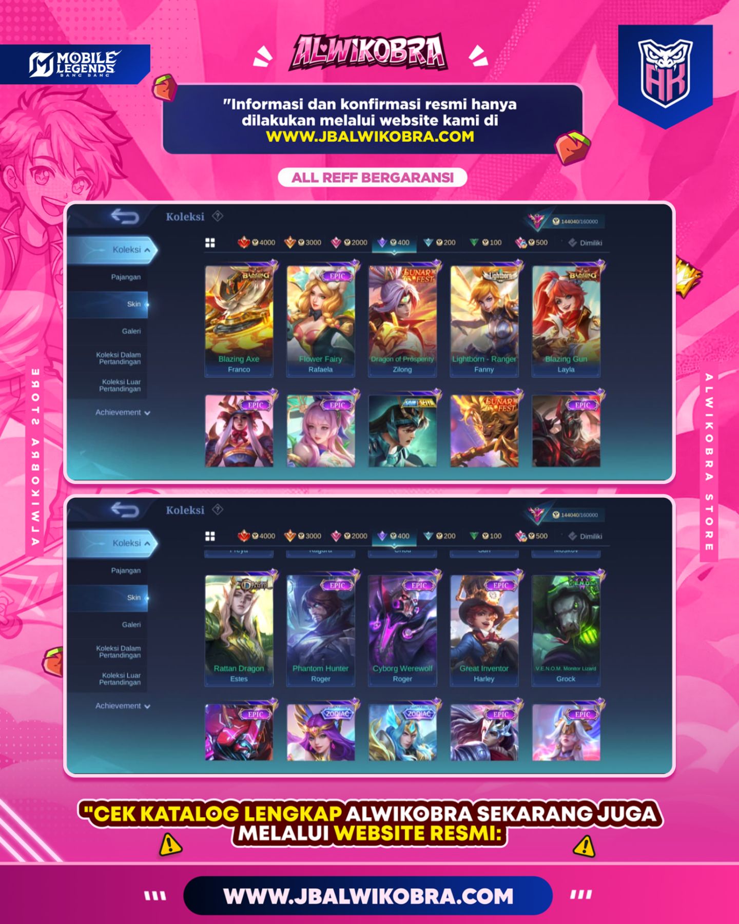 MOBILE LEGEND R118 5