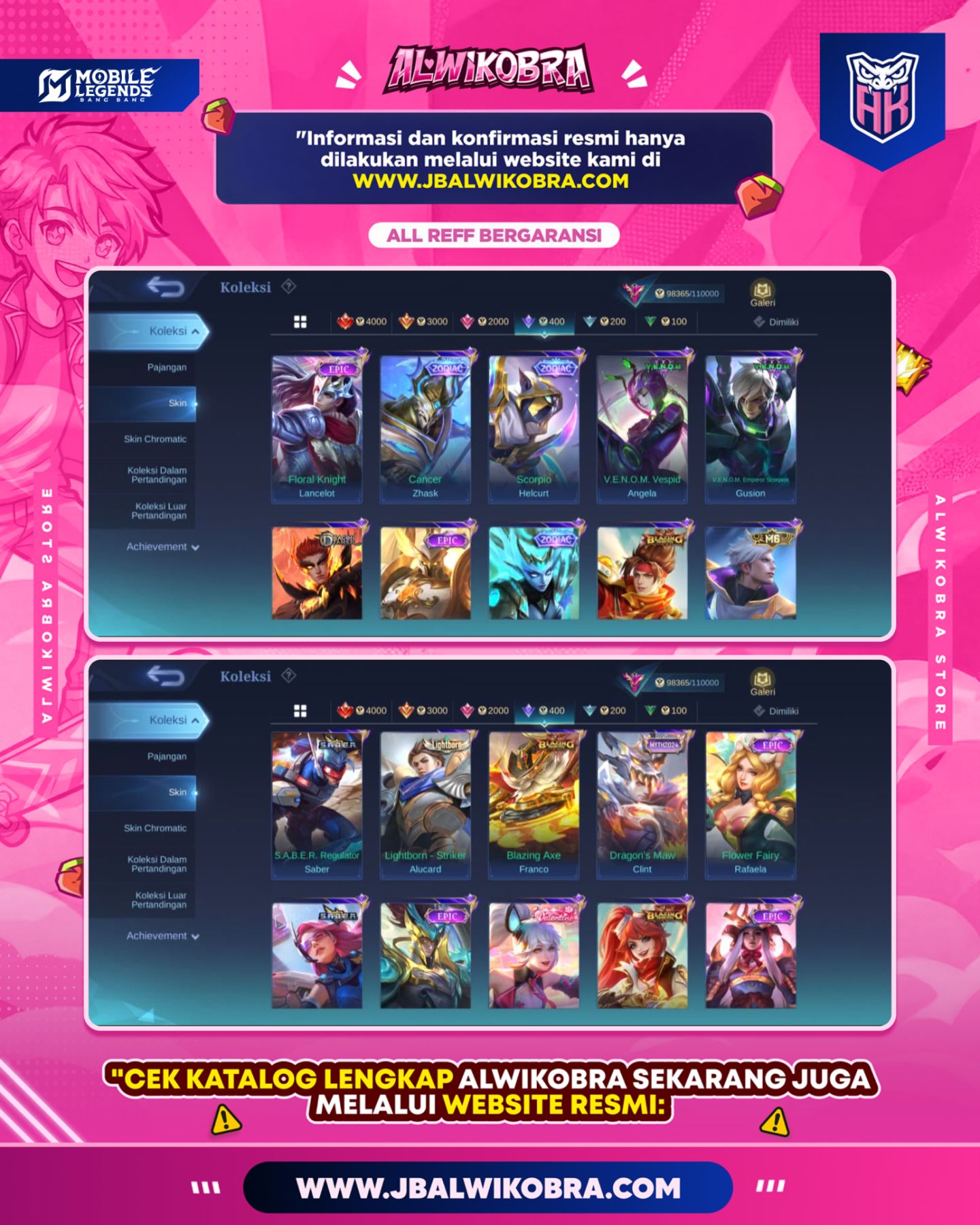 MOBILE LEGEND R121 4