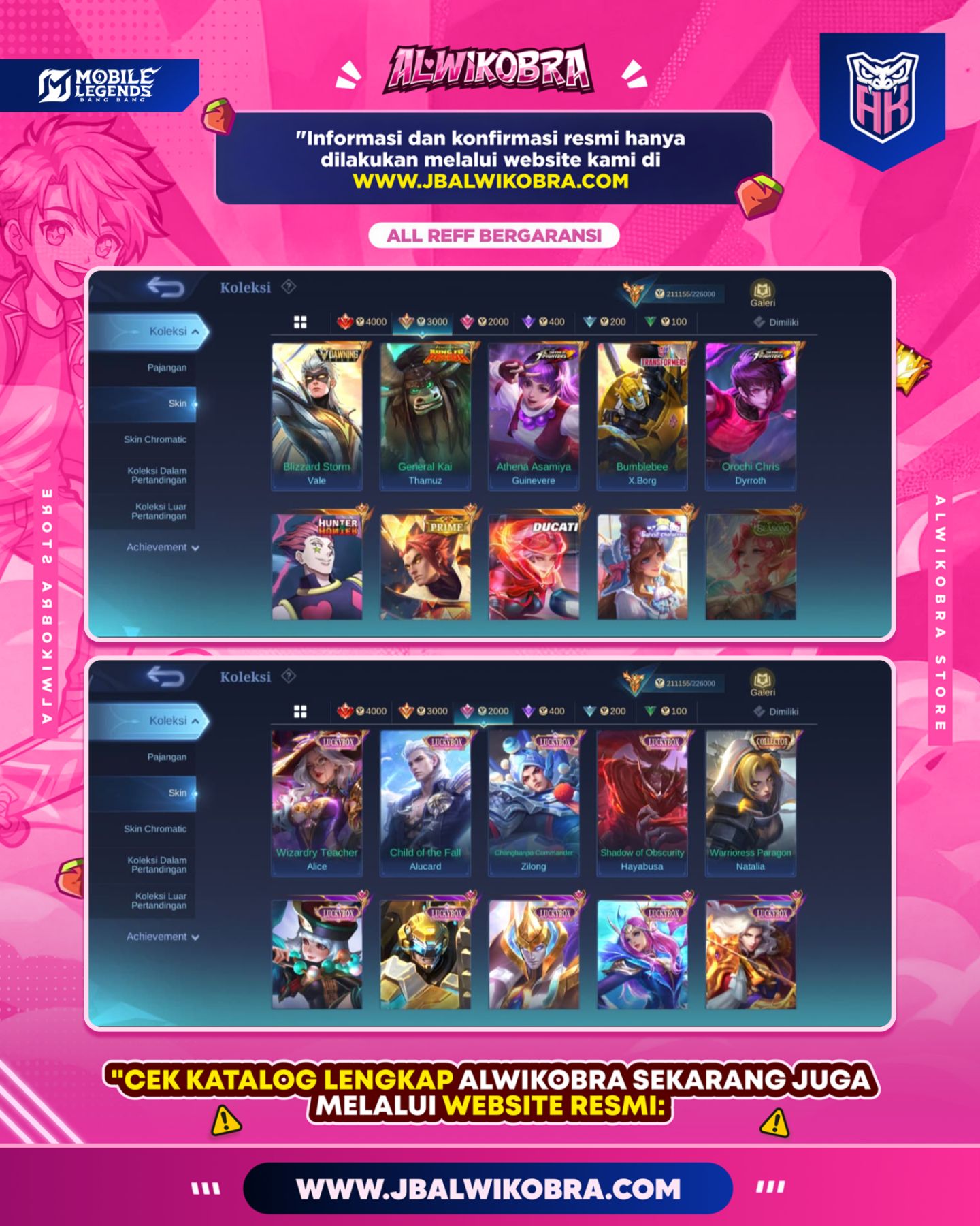 MOBILE LEGEND R123 4