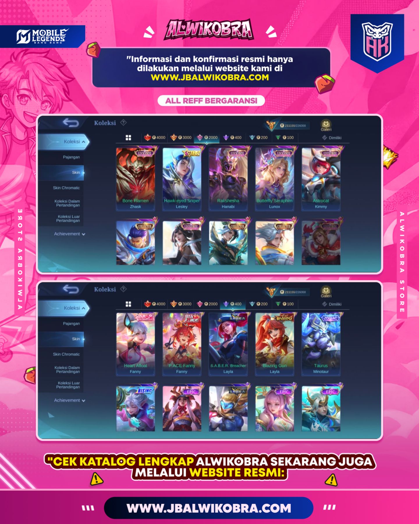 MOBILE LEGEND R123 5