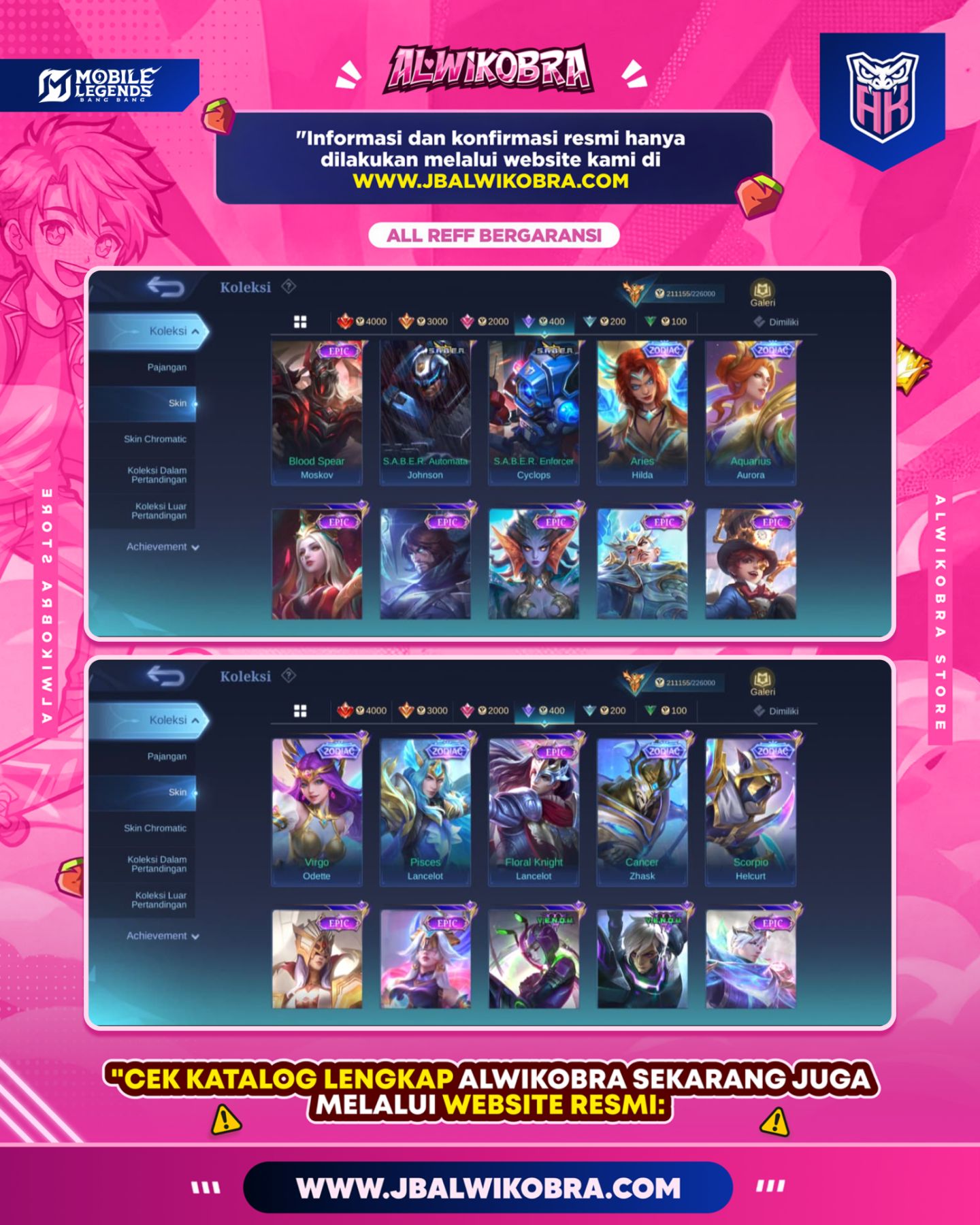 MOBILE LEGEND R123 6