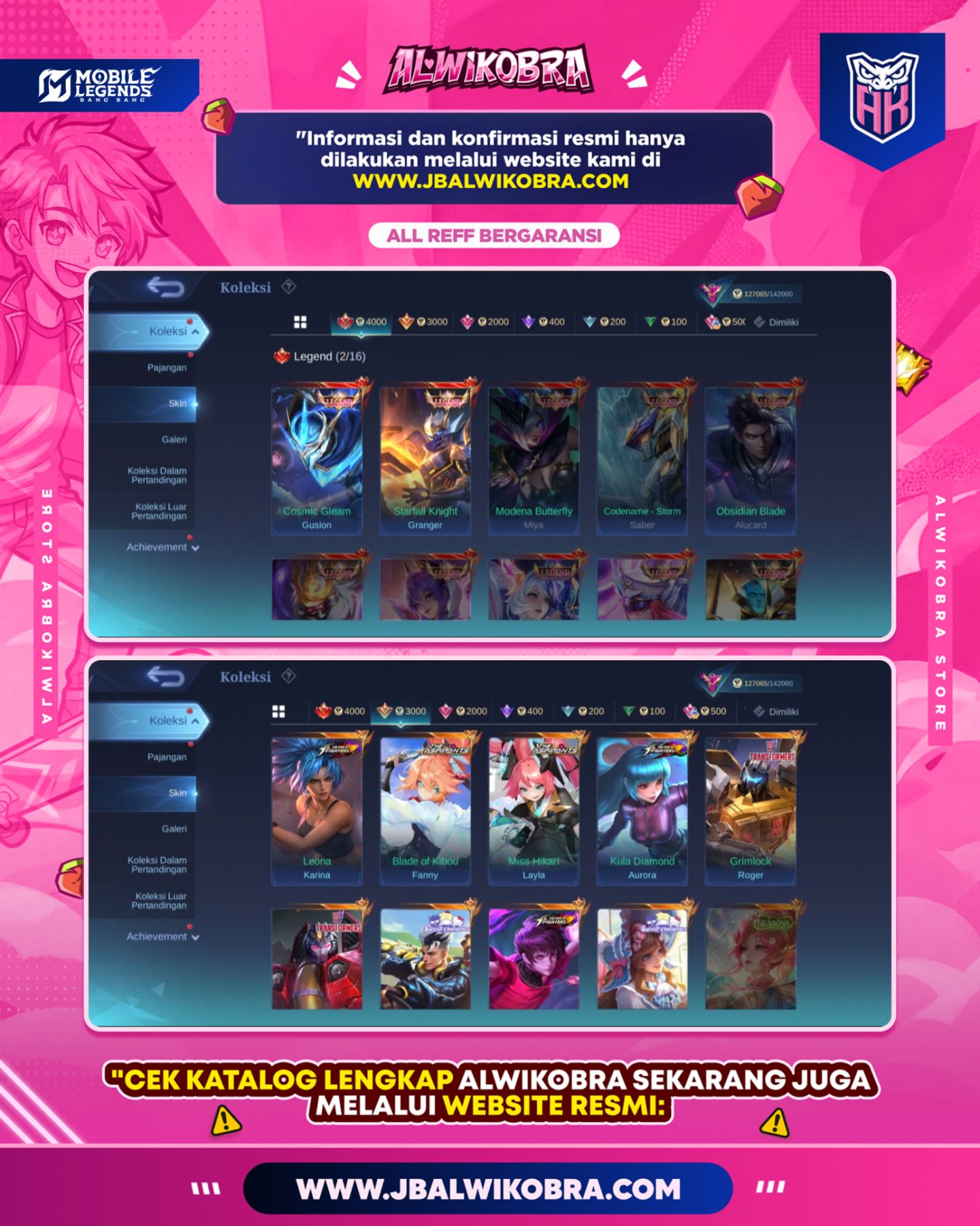 MOBILE LEGEND R124 3