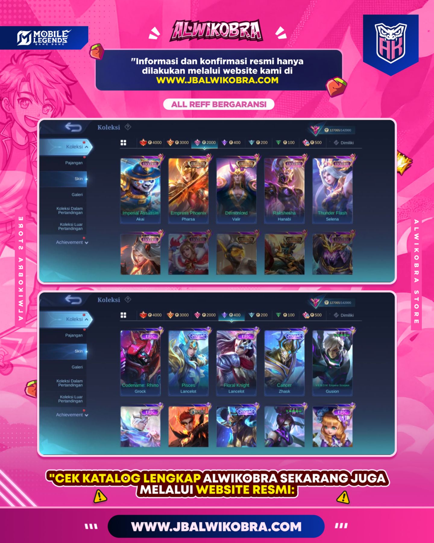 MOBILE LEGEND R124 4